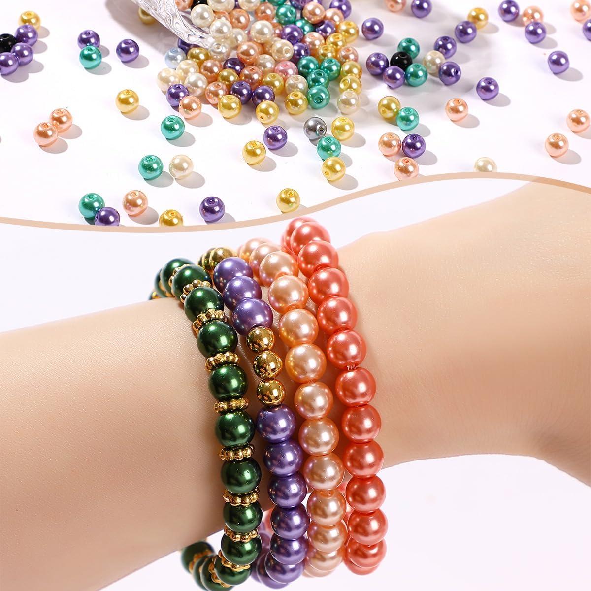 Kit de Fabricación de Pulseras RACIOCK - 750 Perlas 8mm