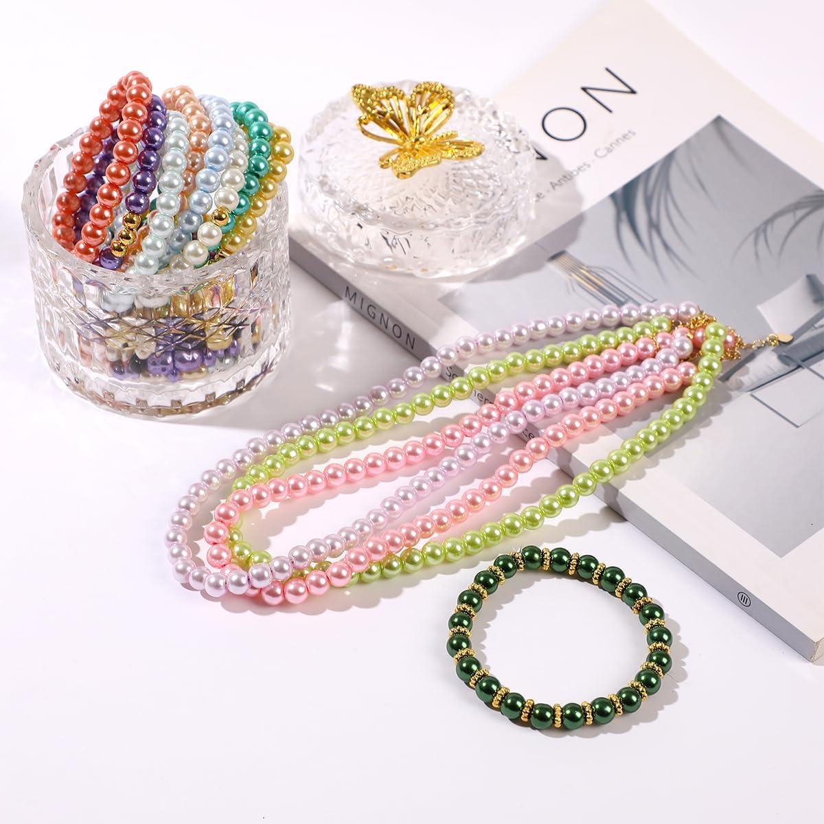 Kit de Fabricación de Pulseras RACIOCK - 750 Perlas 8mm