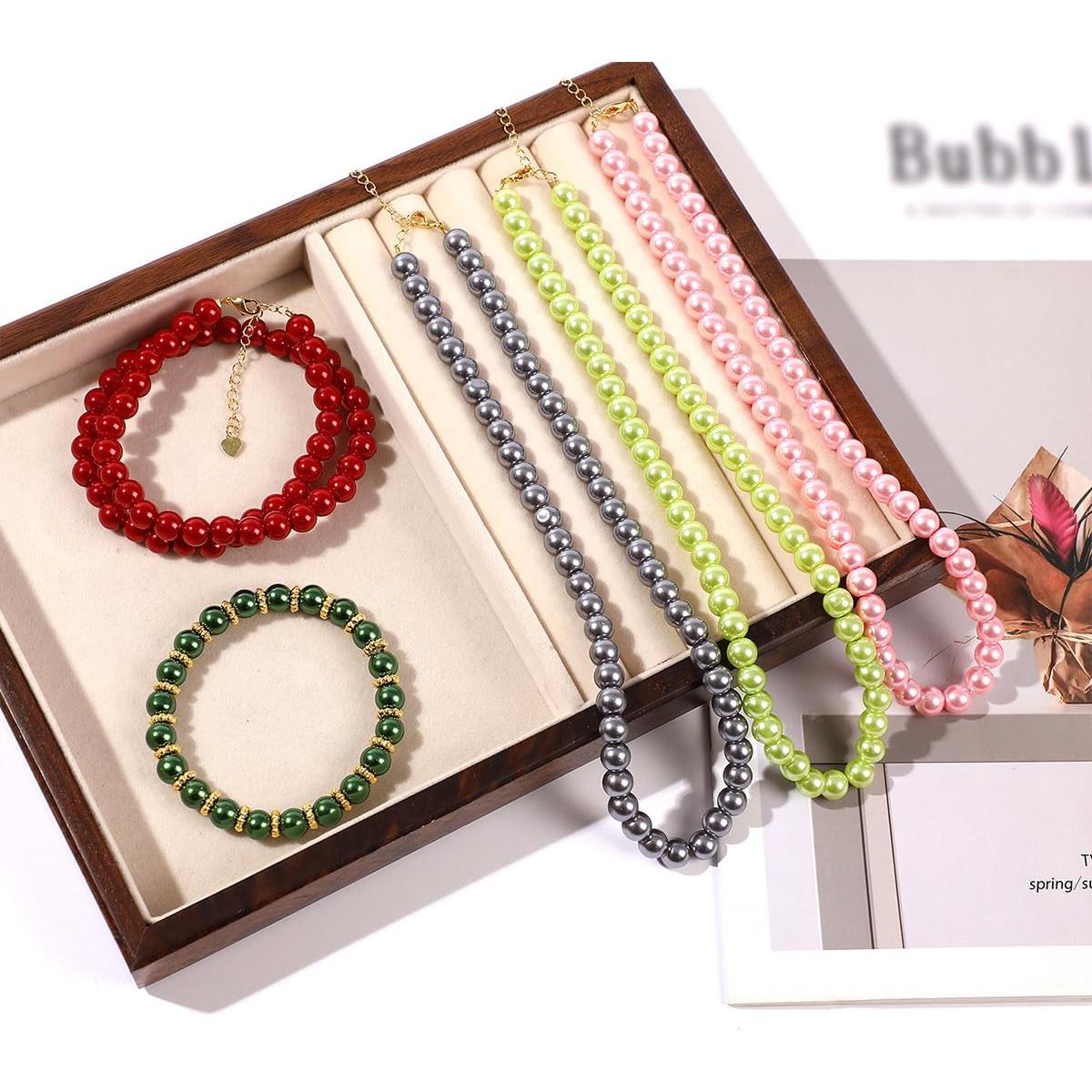 Kit de Fabricación de Pulseras RACIOCK - 750 Perlas 8mm