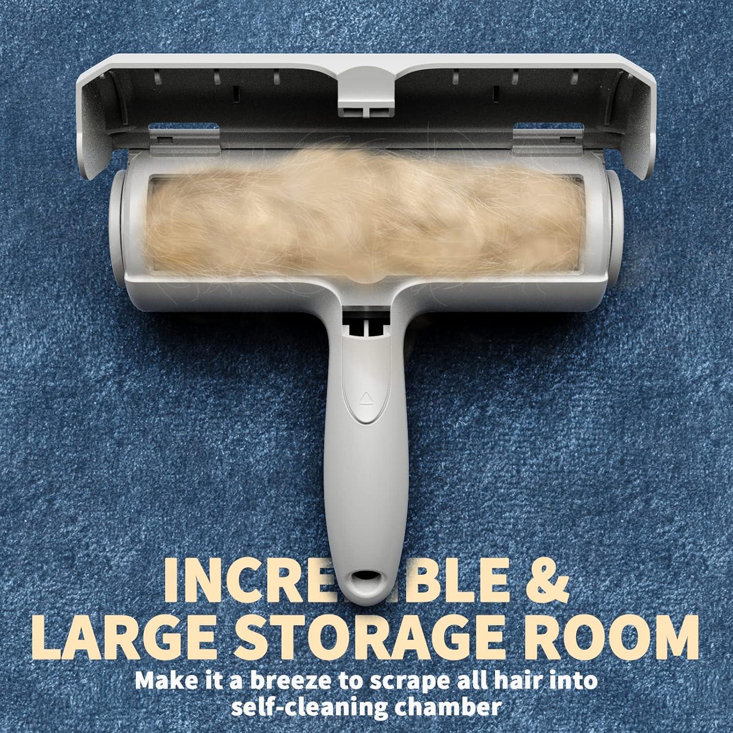 DELOMO Rodillo Removedor de Pelo de Mascota Reutilizable