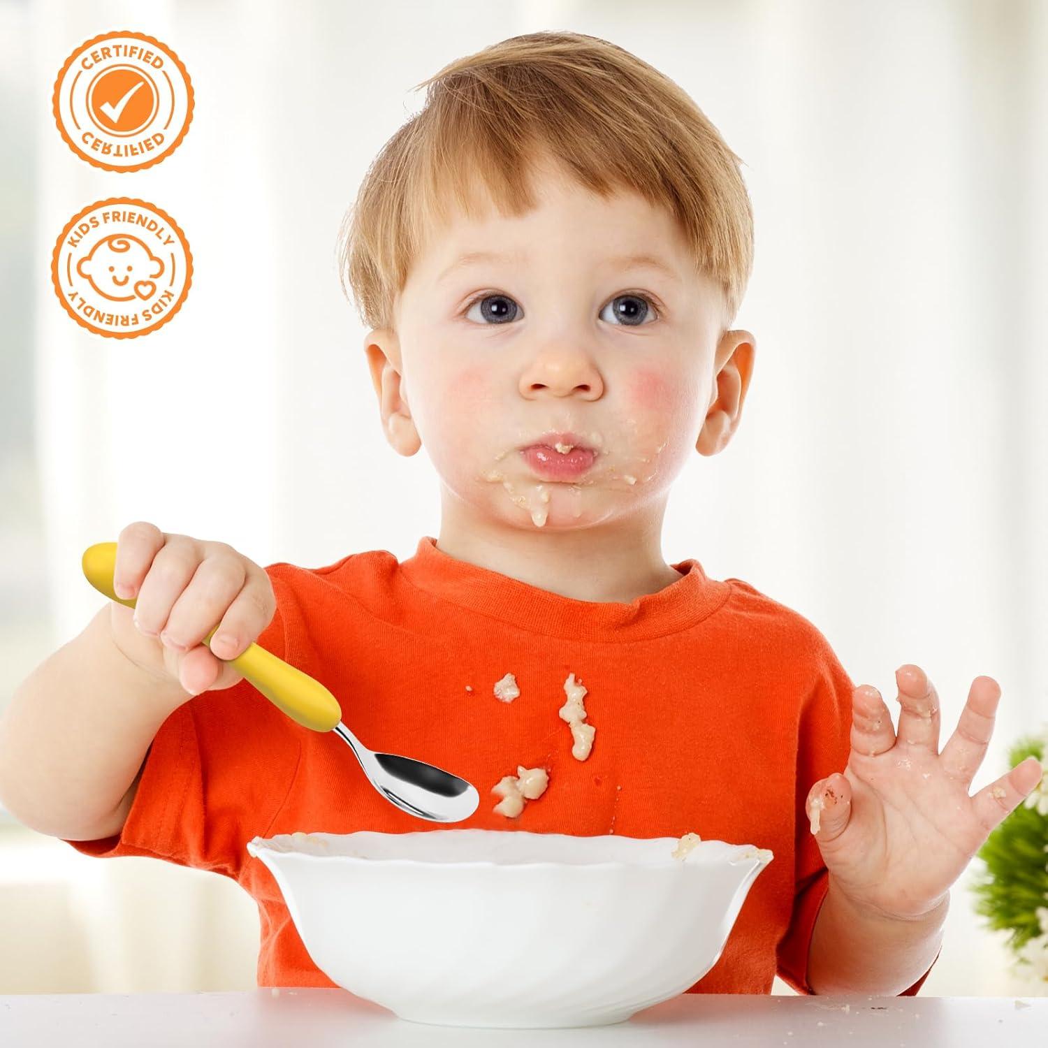 Set de Utensilios para Niños Lehoo Castle - 6 Piezas de Acero Inoxidable