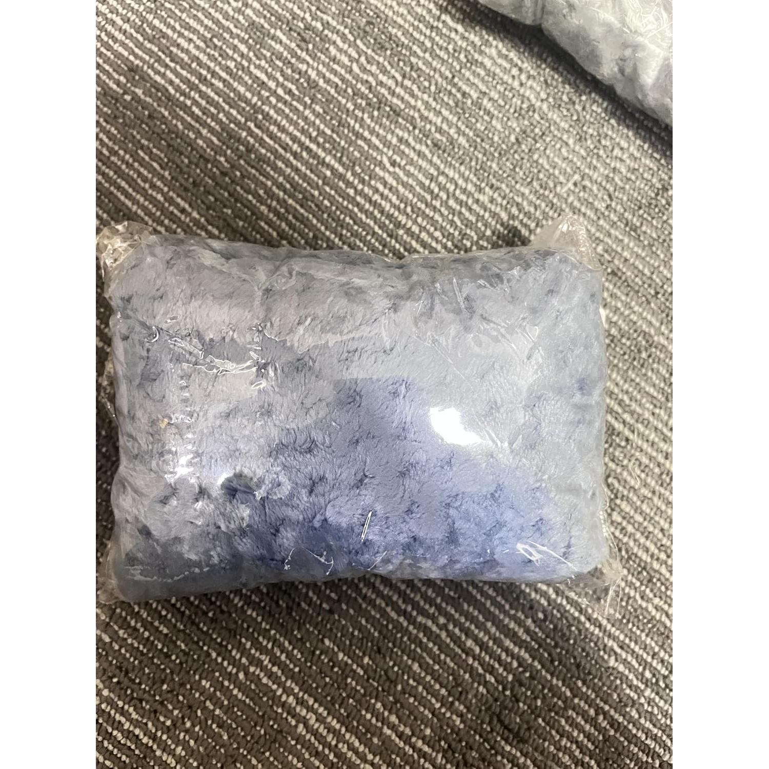 Hamaca Doble Capa Yanmucy para Pequeños Animales Azul 34x34cm