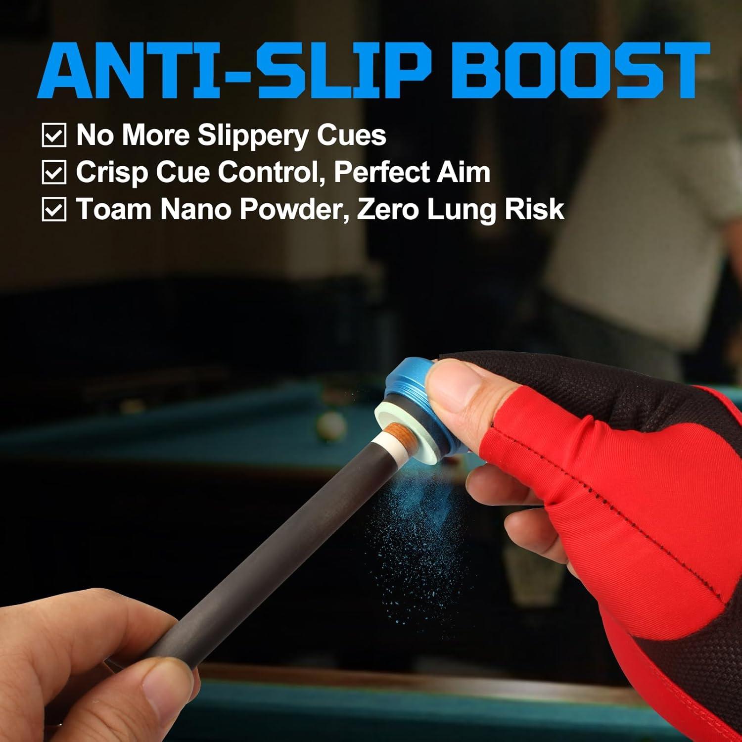 Soporte de Tiza de Billar Redondo Banly - Antideslizante y Portátil