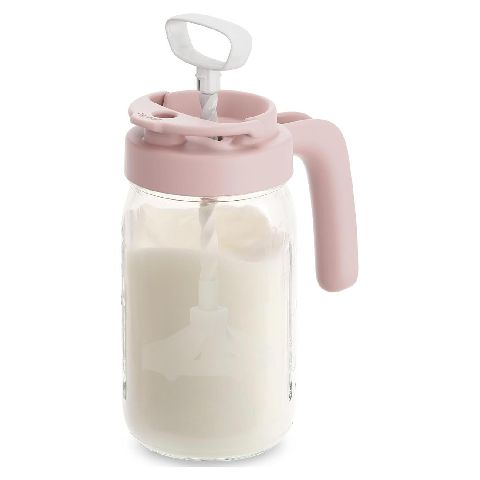 Jarra de vidrio Papablic 946ml para leche materna y fórmula