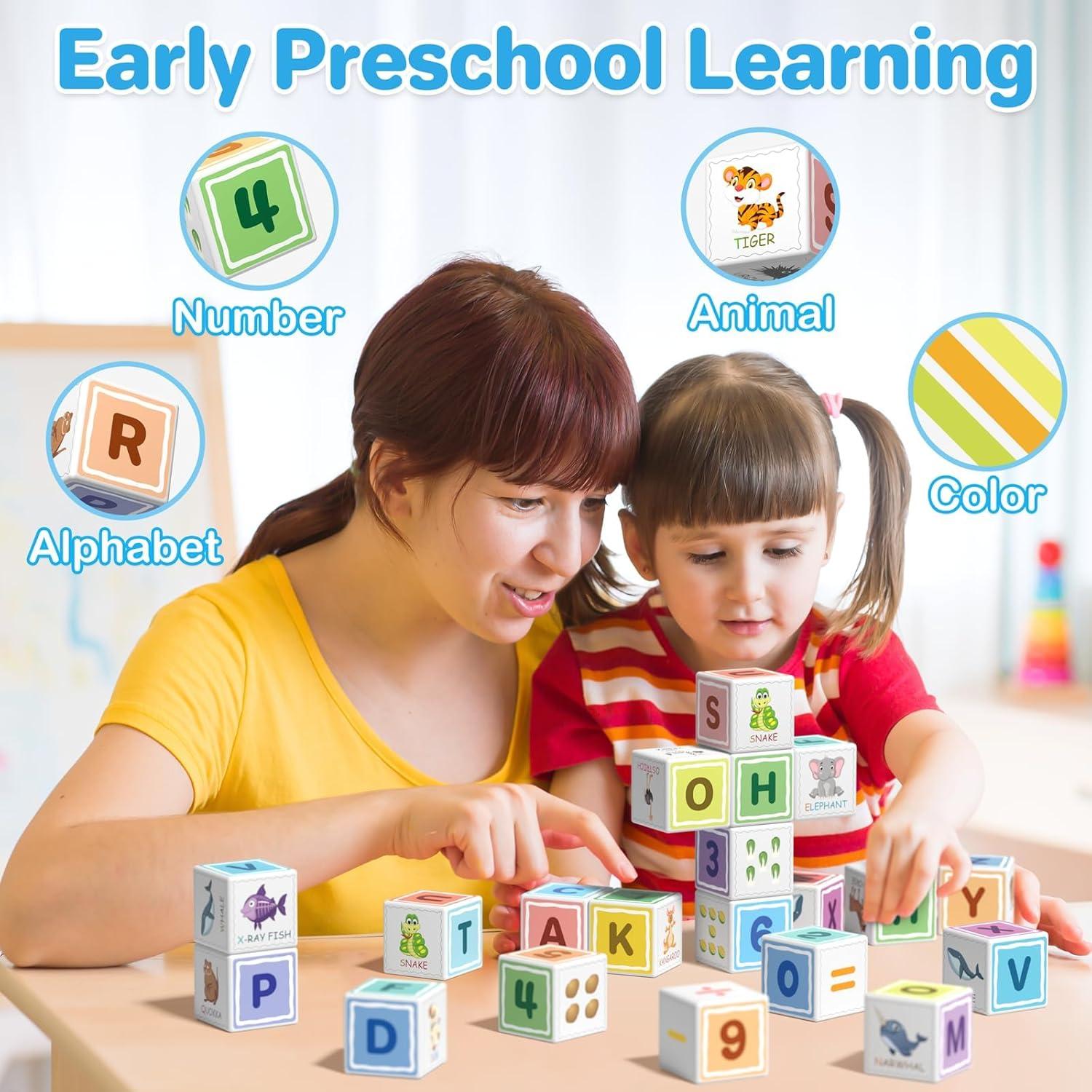 Bloques Magnéticos de Construcción Asago 30PCS Coloridos