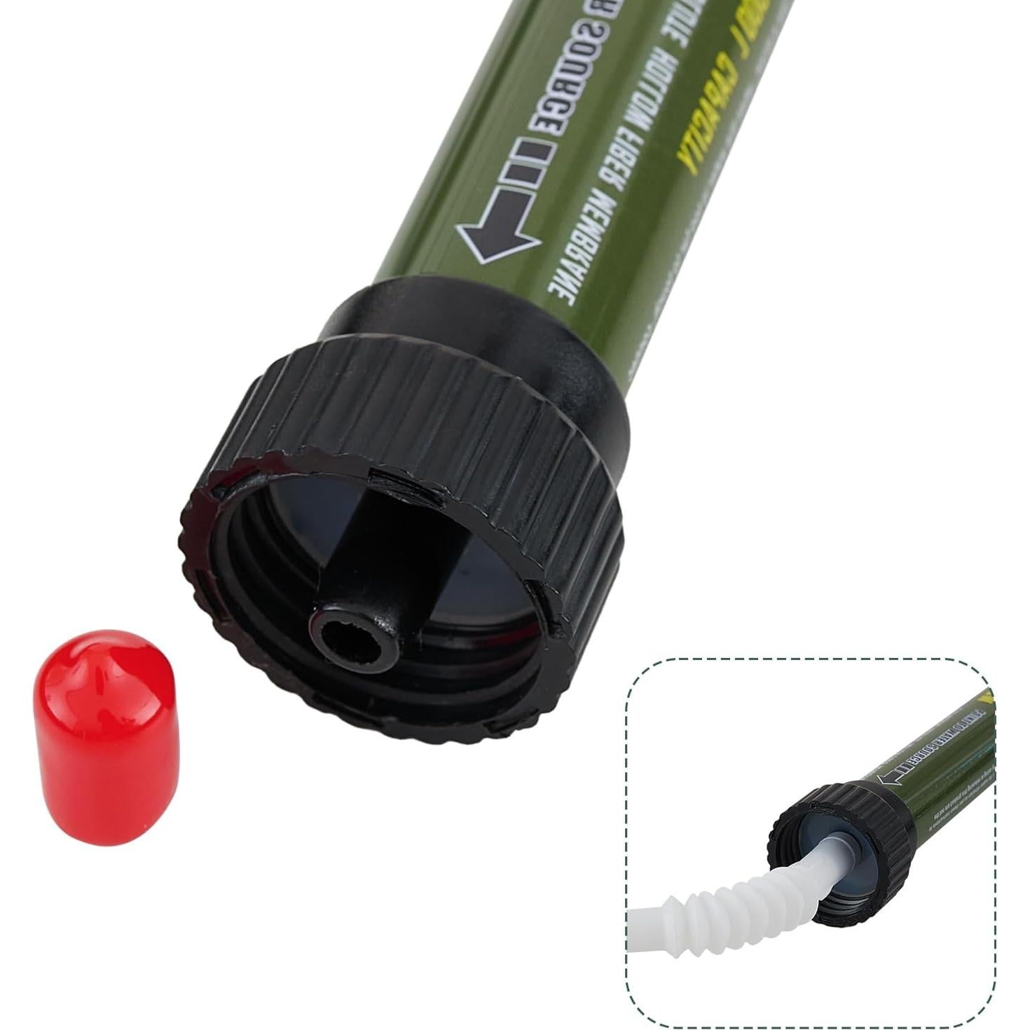 Filtro de Agua Portátil Hoayccom Verde Militar 5 Etapas 4000L