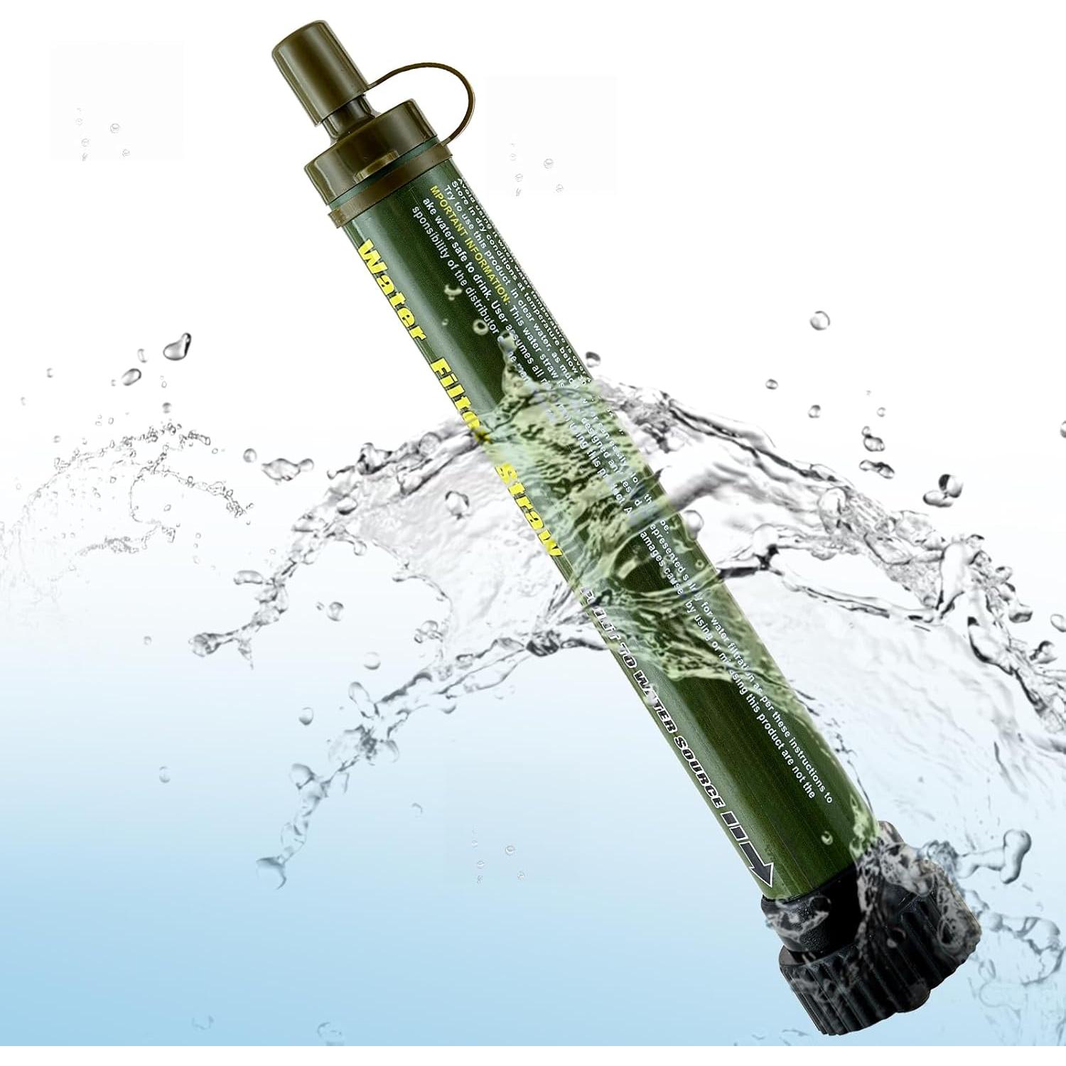 Filtro de Agua Portátil Hoayccom Verde Militar 5 Etapas 4000L
