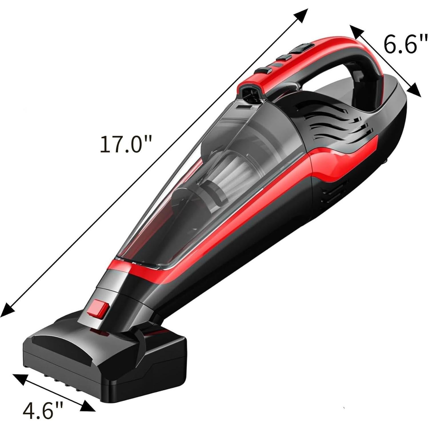 Aspiradora de Mano Inalámbrica Powools para Pelo de Mascotas