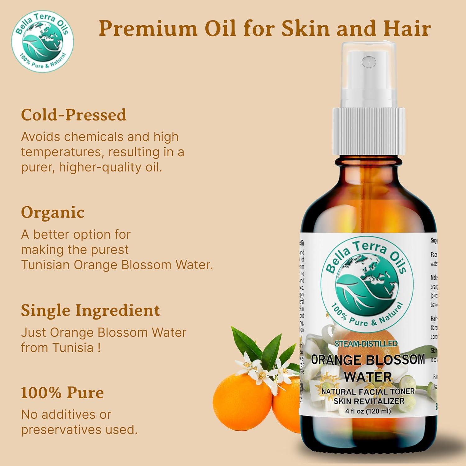 Agua de Flor de Naranjo Bella Terra 3.78L Refrescante Piel