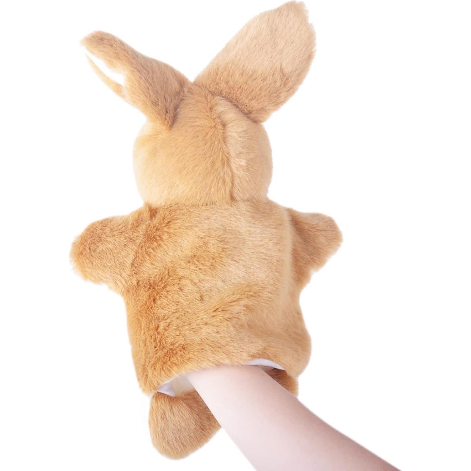 Títere de Mano Conejo ZUXUCUVU 25.4 cm Juguete de Peluche