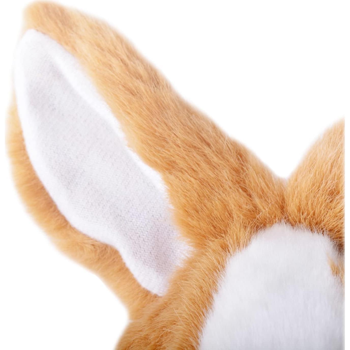 Títere de Mano Conejo ZUXUCUVU 25.4 cm Juguete de Peluche