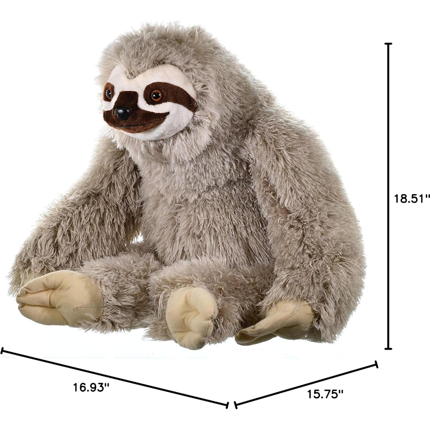 Peluche Jumbo Perezoso Wild Republic 76.2 cm Abrazable