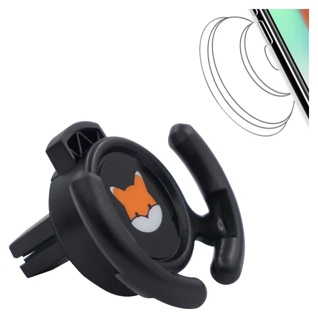 Soporte de Montaje para Ventilación de Auto HOMEFOX Negro