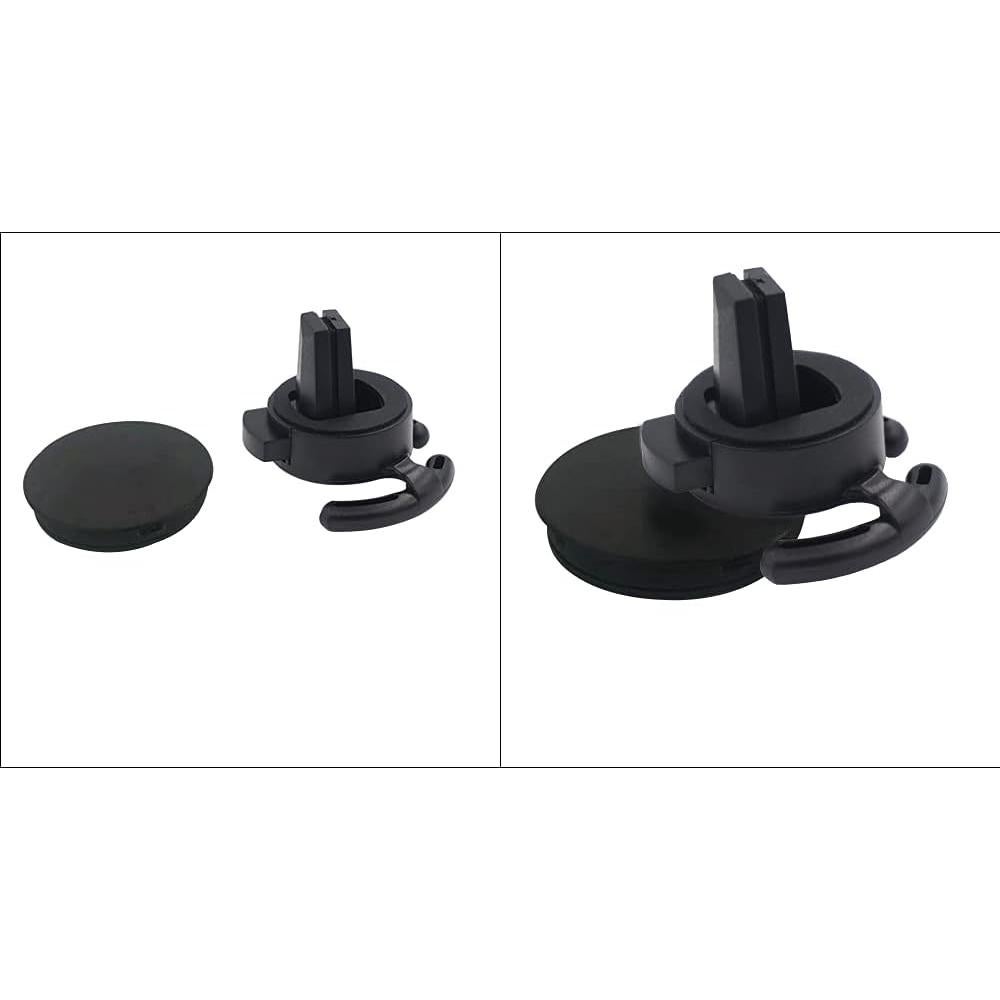 Soporte de Montaje para Ventilación de Auto HOMEFOX Negro