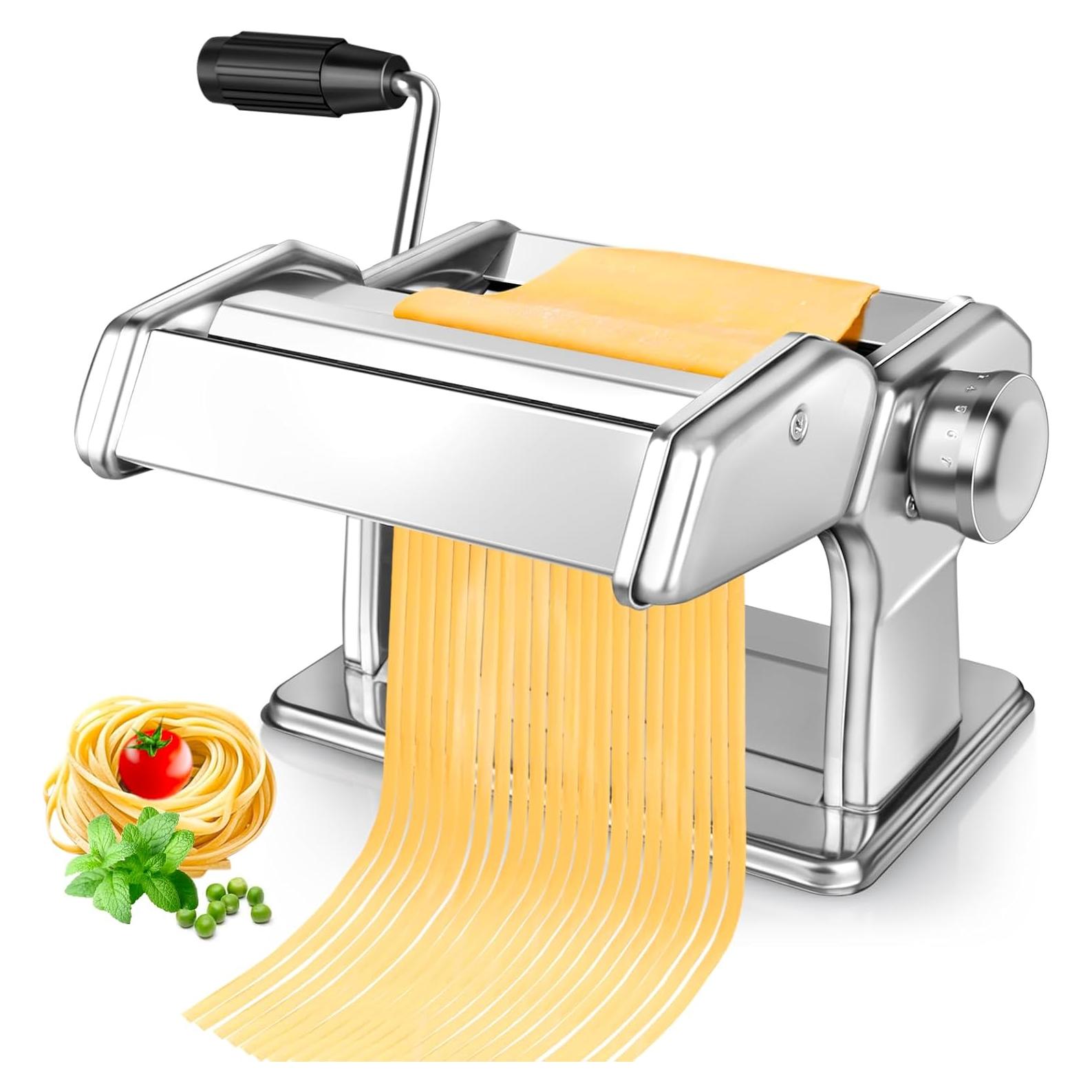 Máquina para hacer pasta Zenadora, 7 grosores ajustables