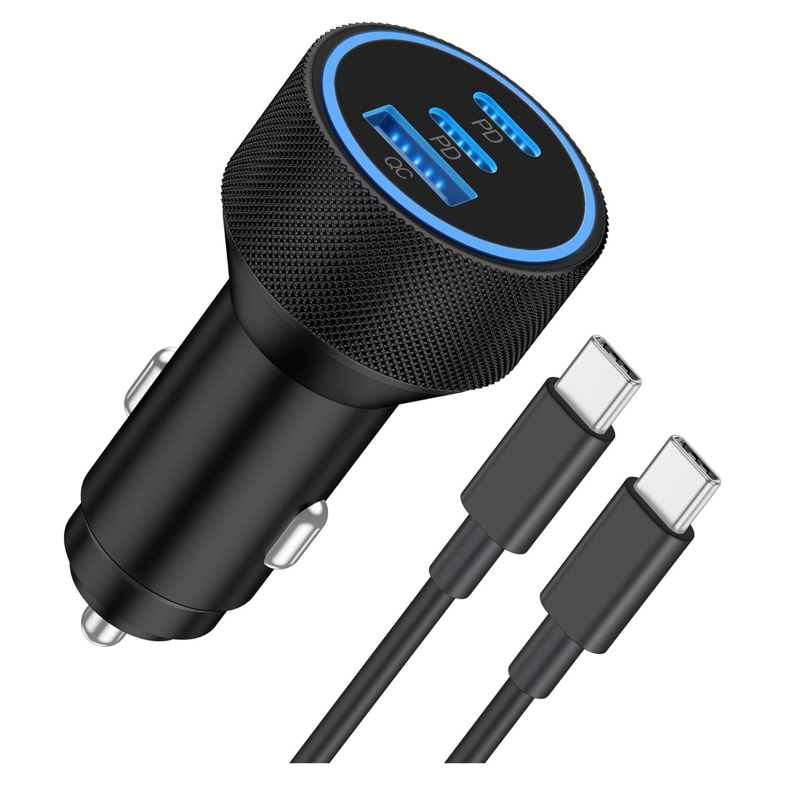 Cargador de Coche USB C 67W Heyuan para iPhone 15/16 Pro Max
