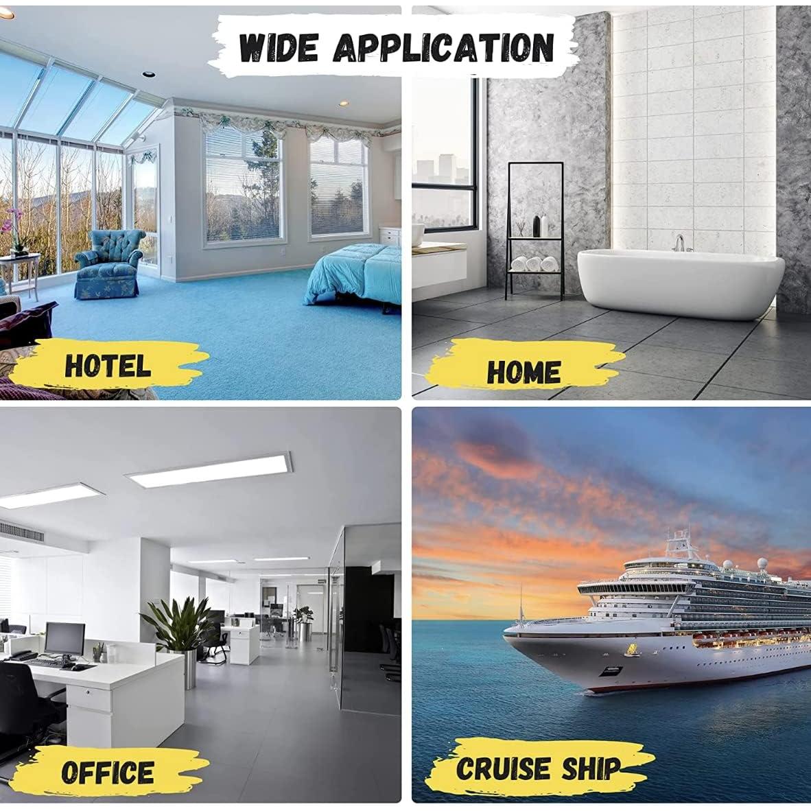 Adaptador de Enchufe Unidapt 10-Pack UE a EE. UU. Blanco