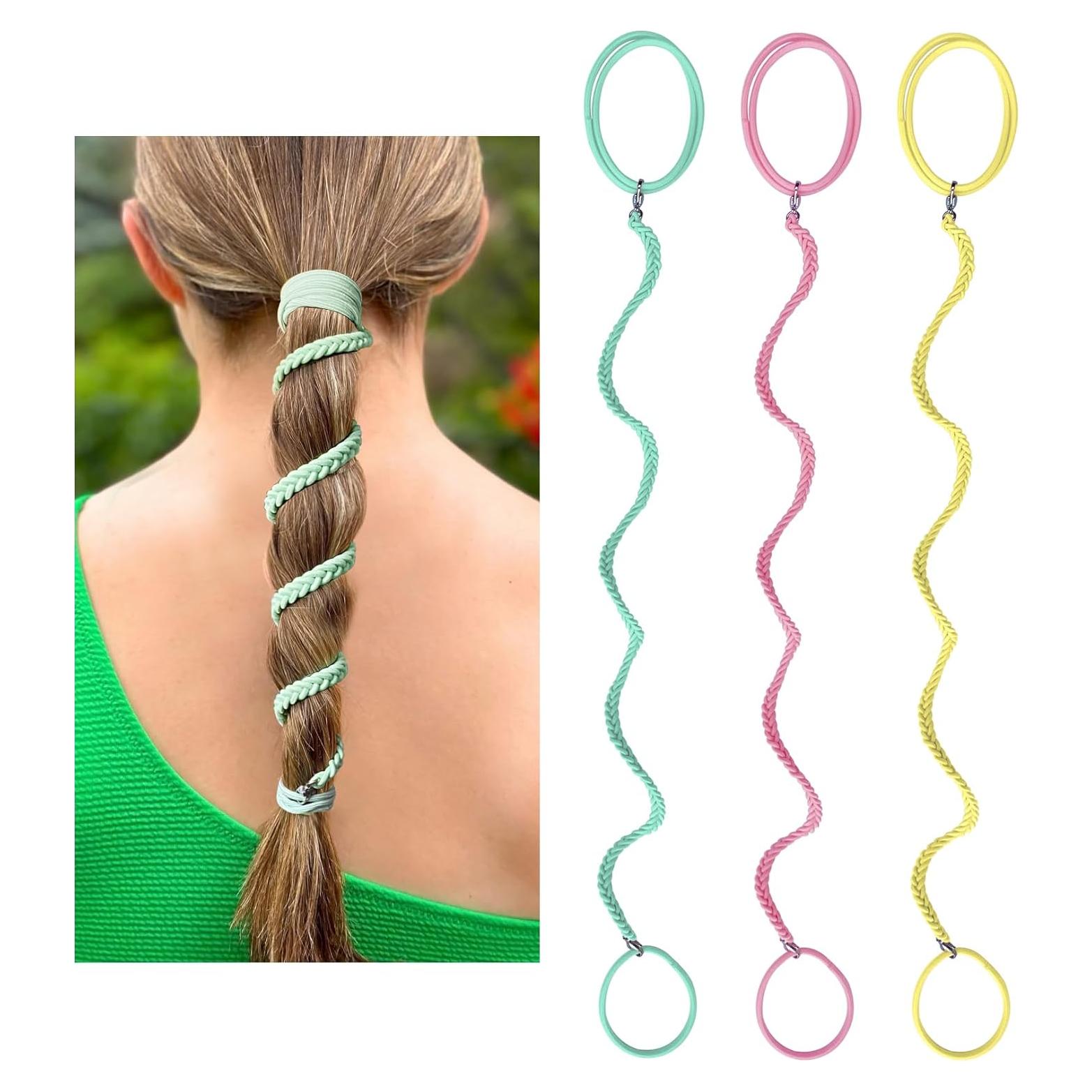 Sujetadores de Coleta Elásticos DAOSUN 63.5 cm Sin Daños - Paquete de 3