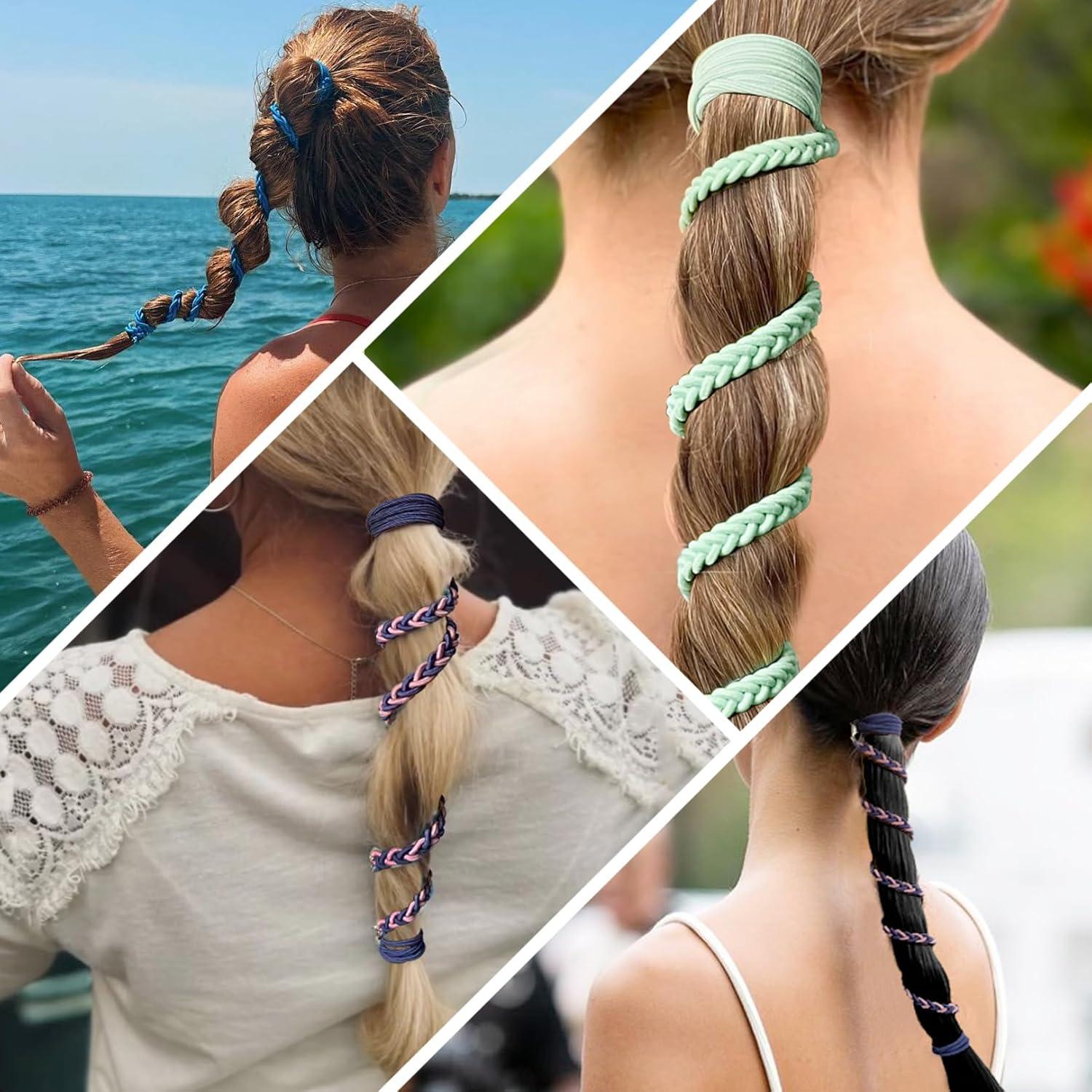 Sujetadores de Coleta Elásticos DAOSUN 63.5 cm Sin Daños - Paquete de 3