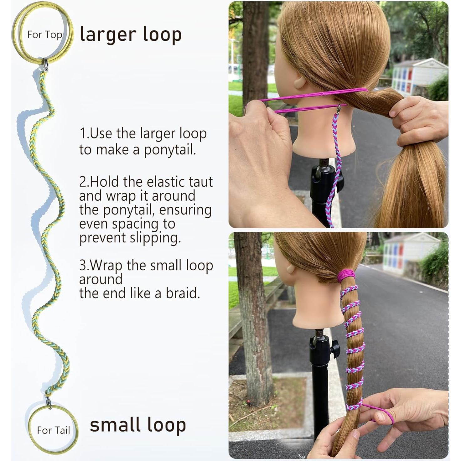 Sujetadores de Coleta Elásticos DAOSUN 63.5 cm Sin Daños - Paquete de 3