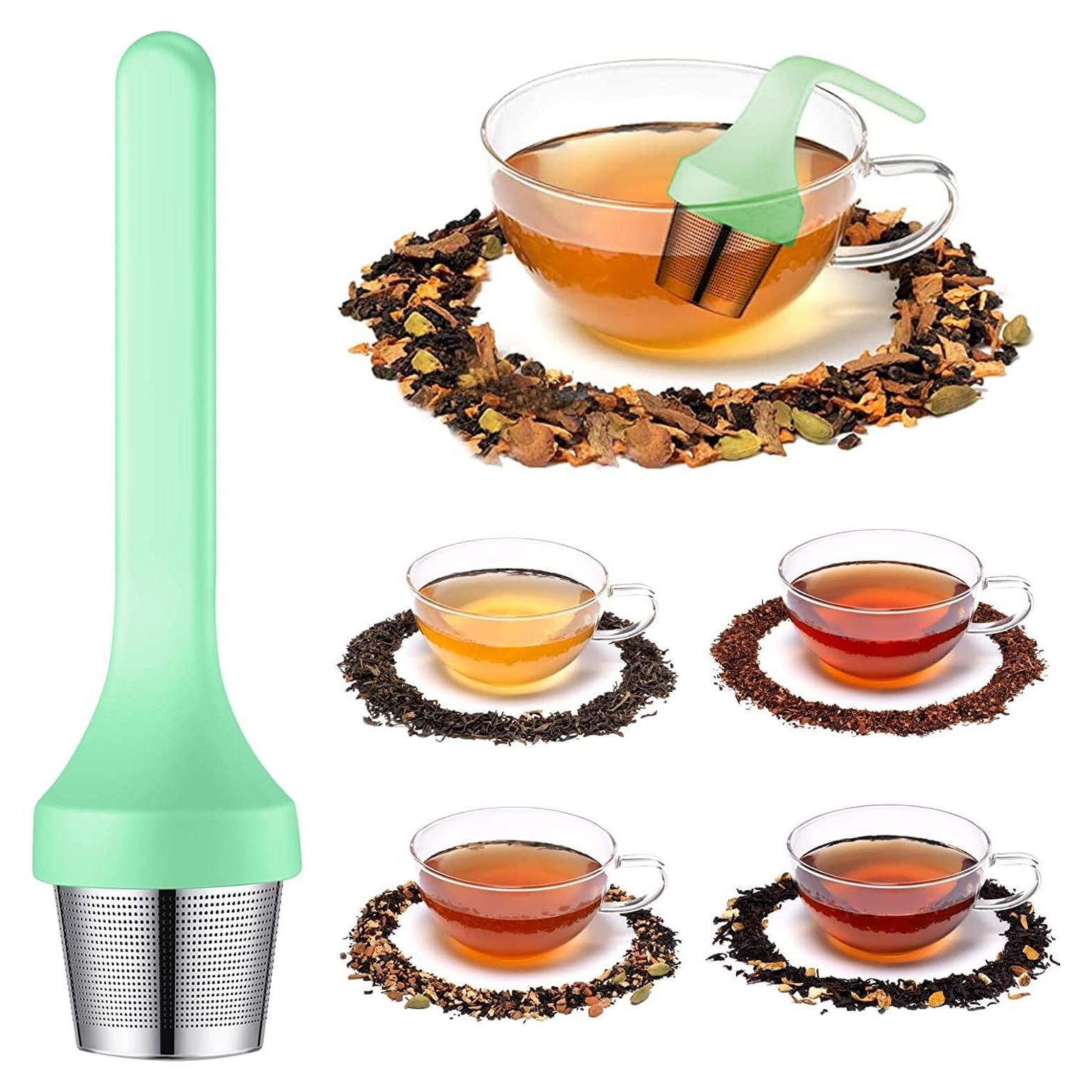 Infusor de Té Philbinden de Silicona Verde 4.2 cm