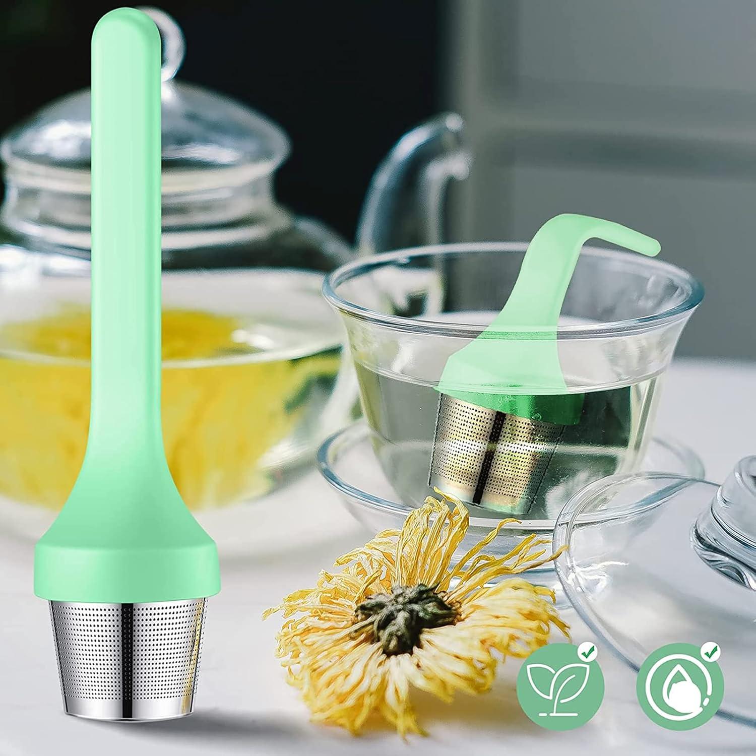 Infusor de Té Philbinden de Silicona Verde 4.2 cm