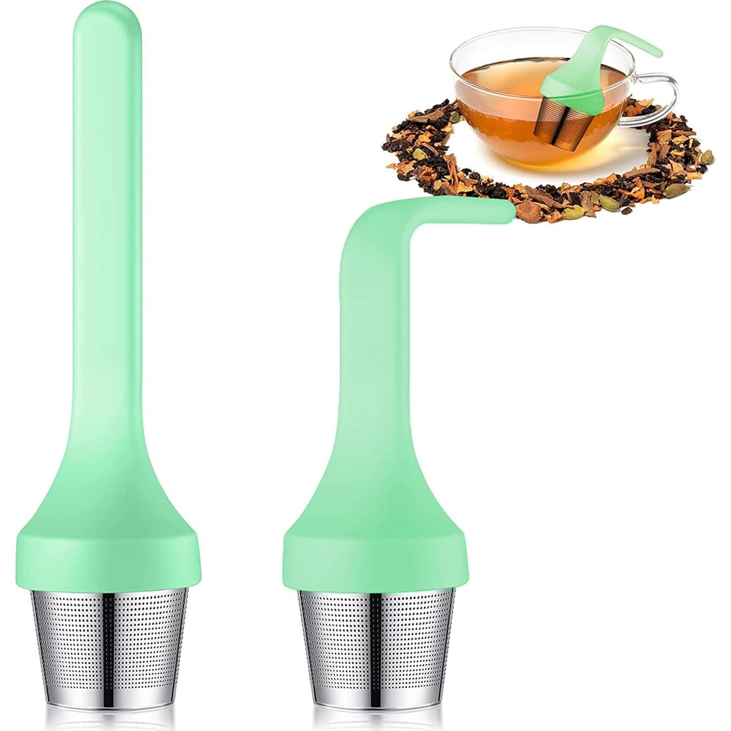 Infusor de Té Philbinden de Silicona Verde 4.2 cm