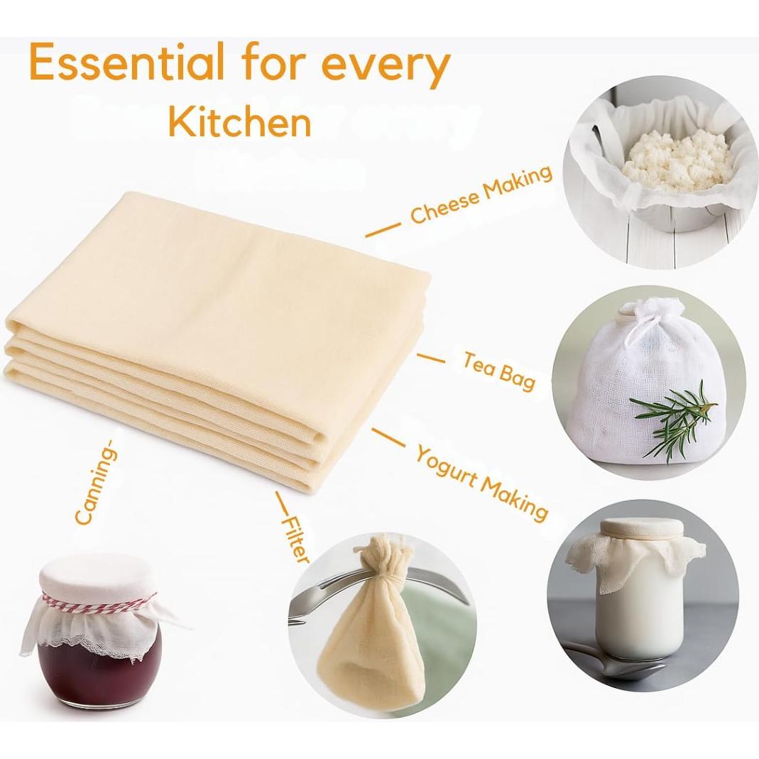 Tela de Queso de Algodón Premium Bless International 50.8x50.8 cm