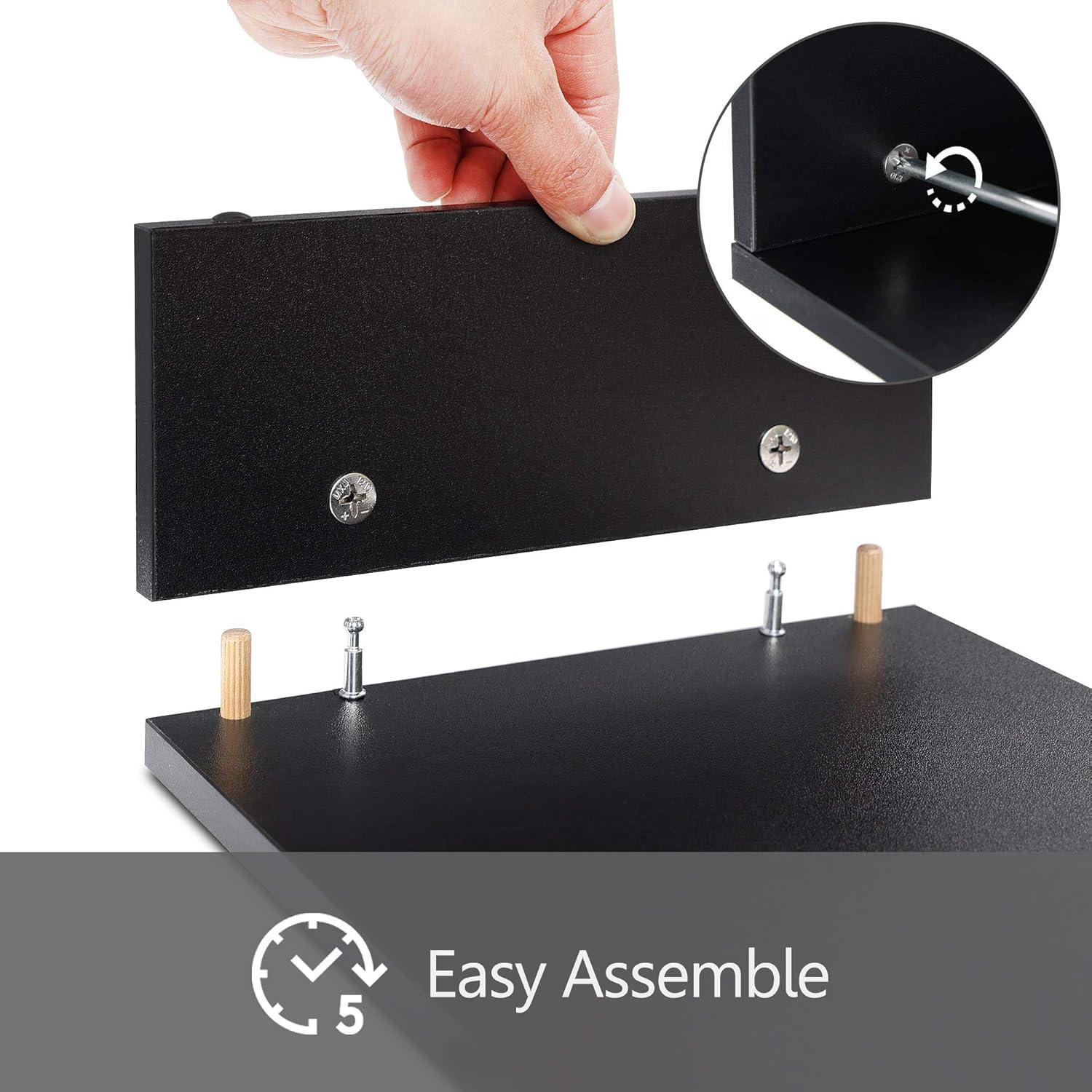 Soporte para Monitor FITUEYES de Madera 42.4 cm Negro