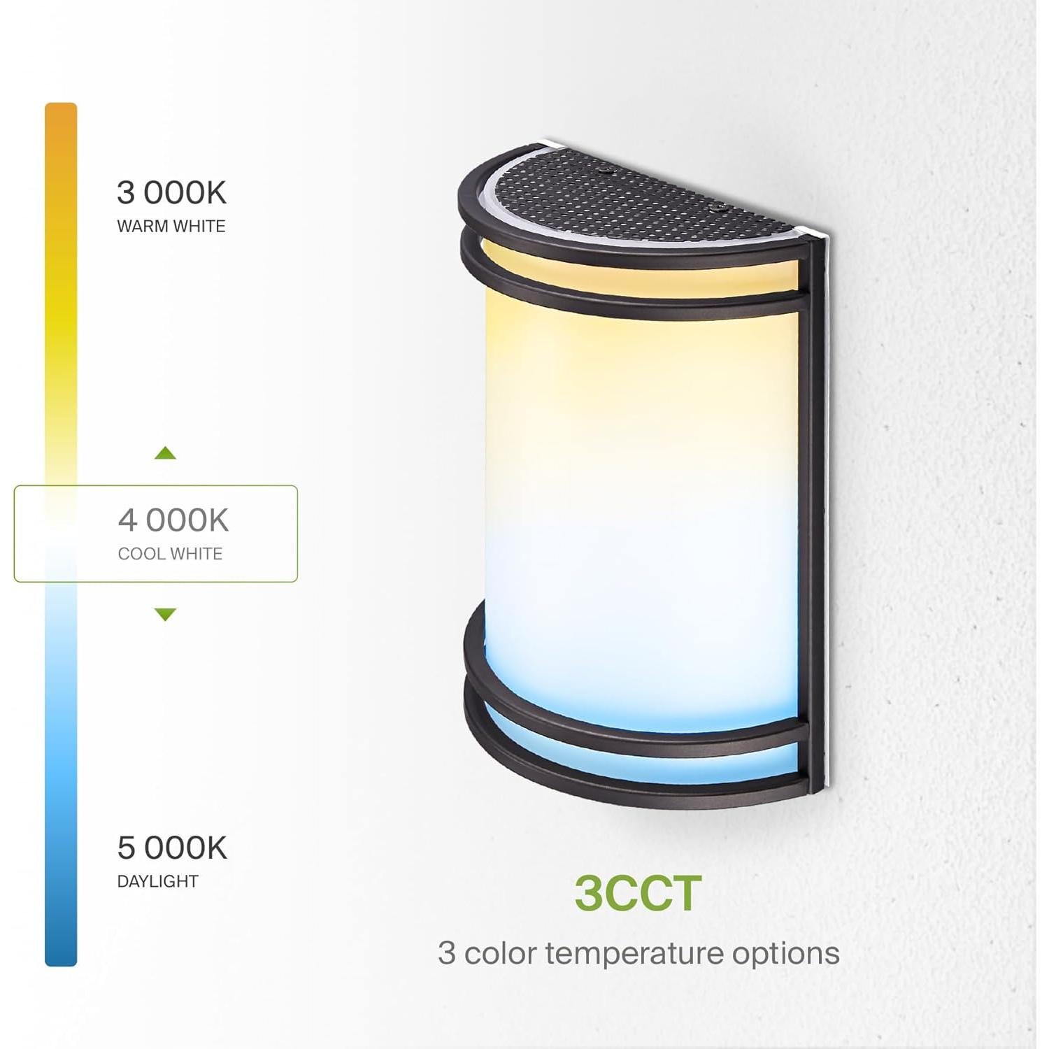 Luz de Pared LED Interior ASD Bronce Aceitado 25.4cm 3000K-5000K