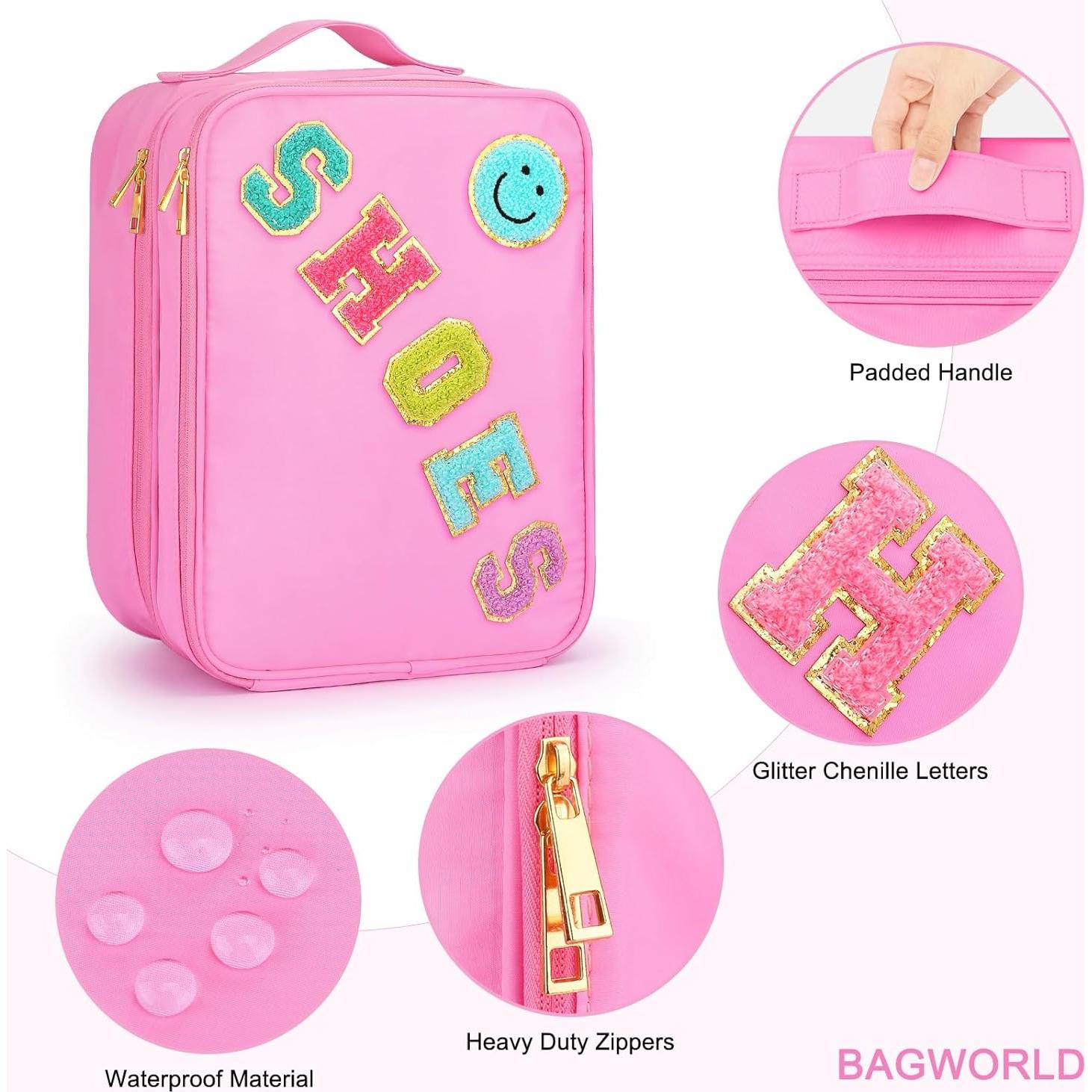 Bolsa de Viaje Bagworld Resistente al Agua para 3 Pares de Zapatos