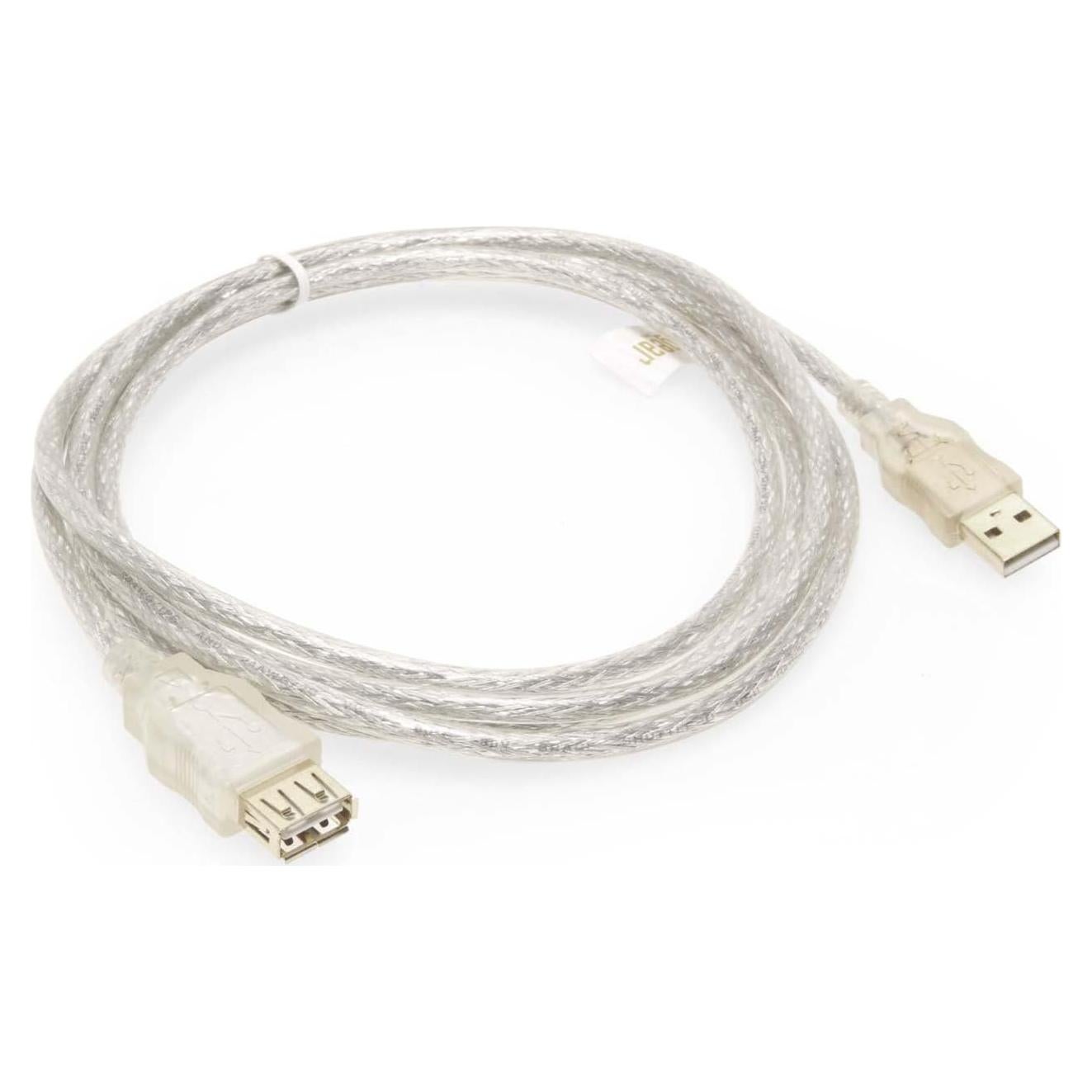 Cable de Extensión USB 2.0 USBGear 1.83 m A a A Transparente