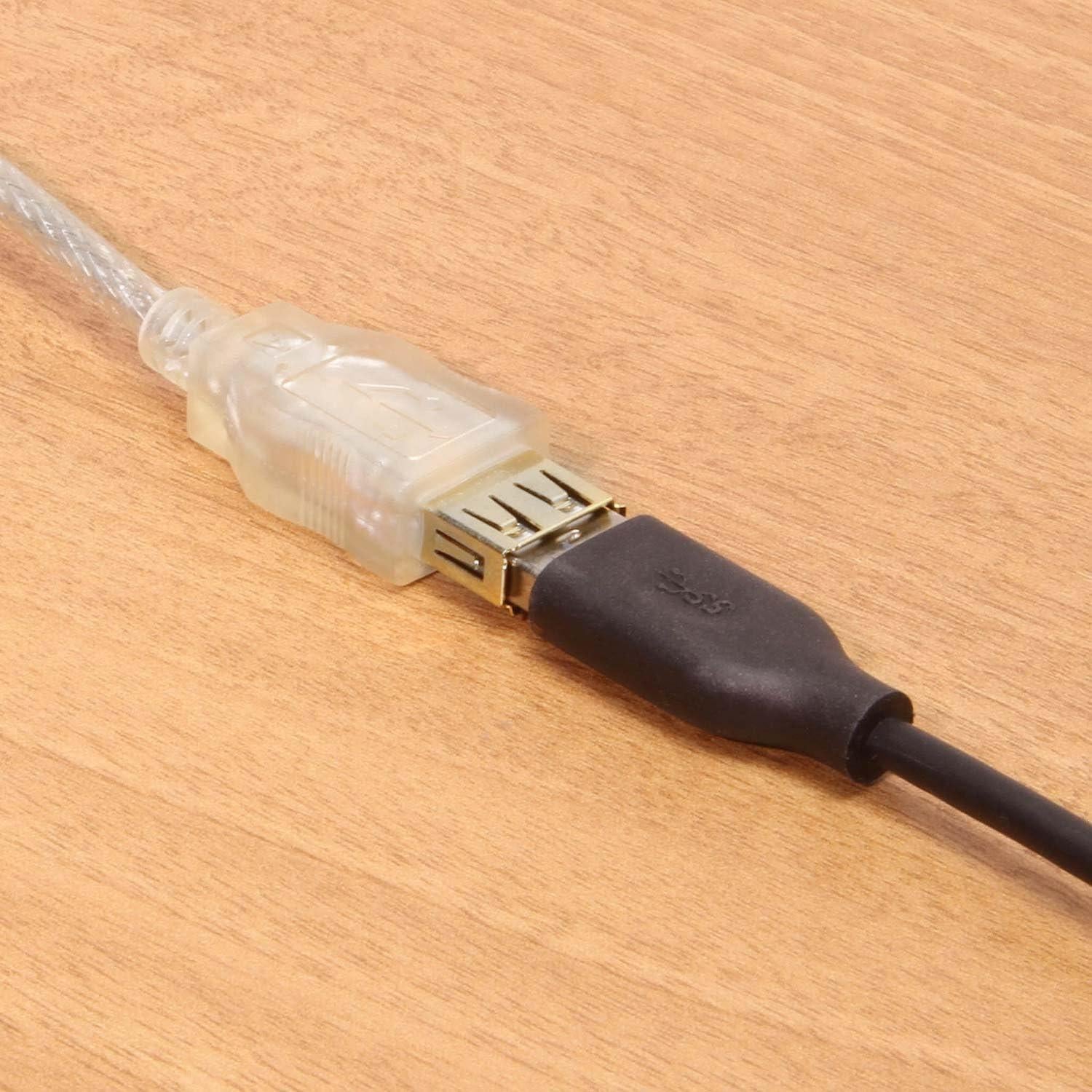 Cable de Extensión USB 2.0 USBGear 1.83 m A a A Transparente