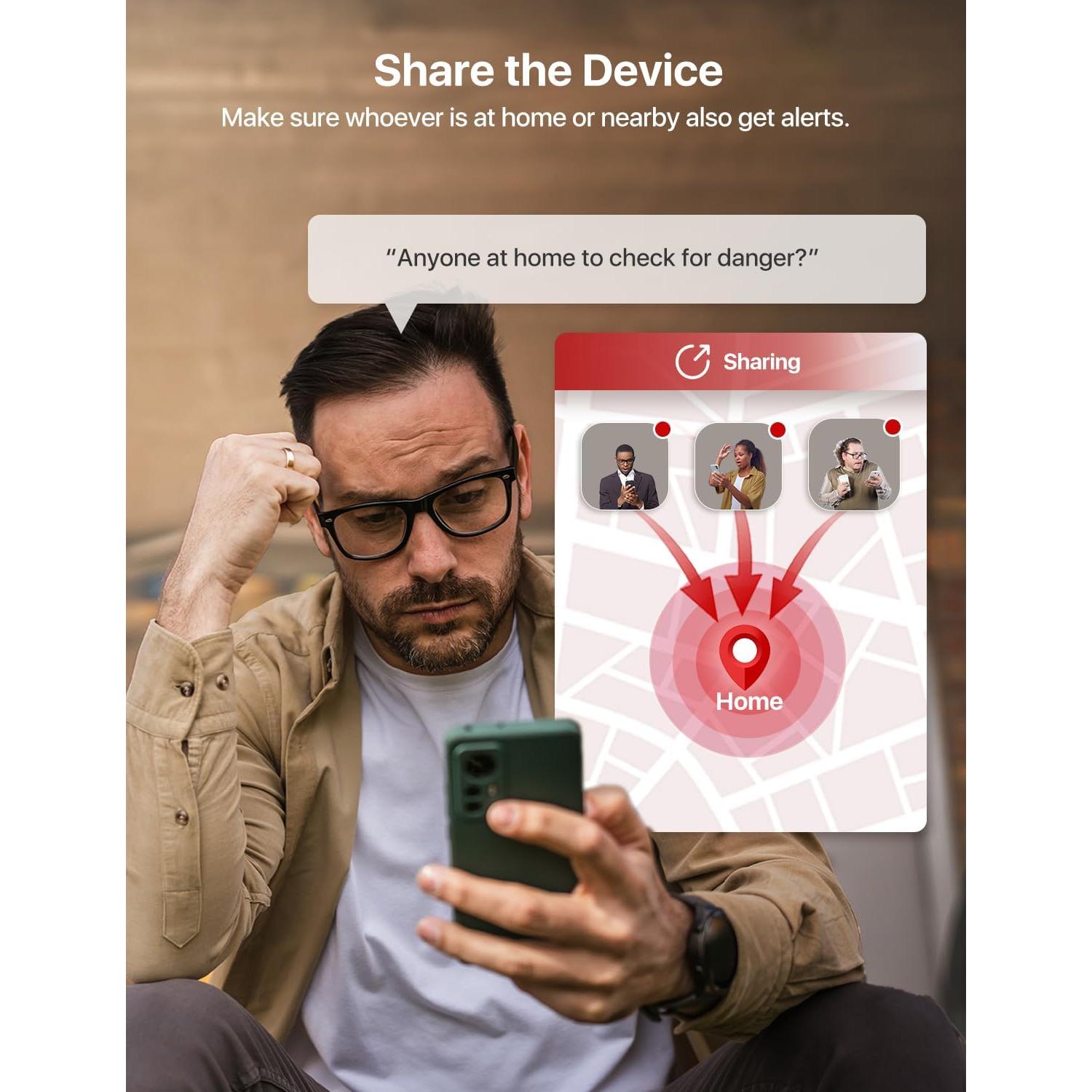 Detector de Fugas de Agua Wi-Fi X-Sense SWS0A41, 4 Sensores