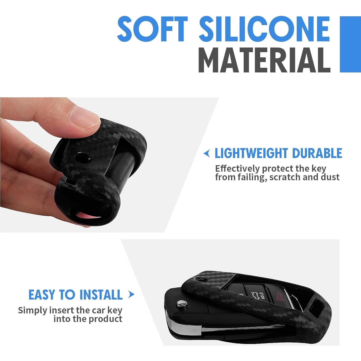 Funda de Llave de Silicona KIA Forte Optima Rio Sedona Soul Sportage