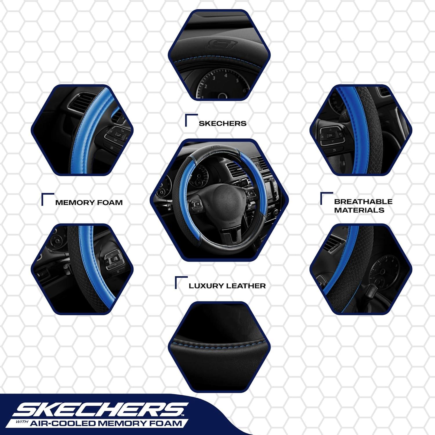 Cubierta de Volante Skechers Universal 37-38 cm Azul