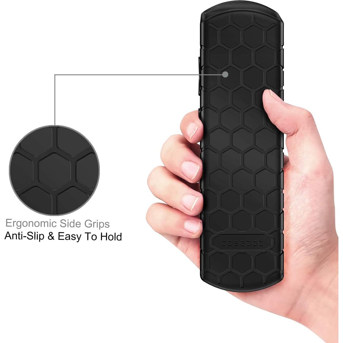 Funda Protectora Fintie para Control Remoto Roku y TCL - Negra
