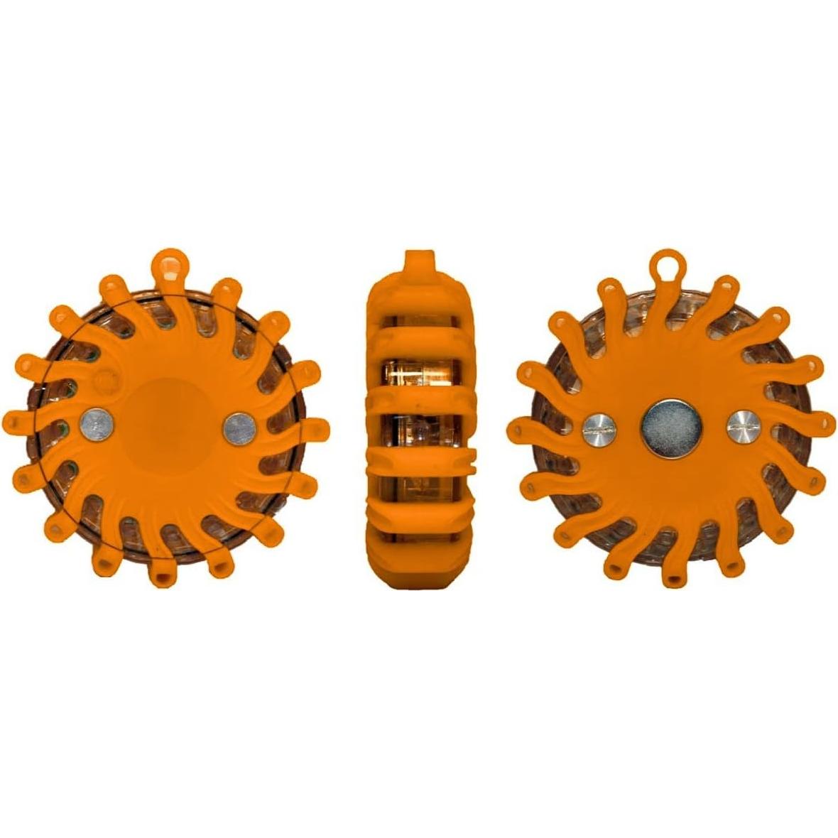 Caja de 6 Luces de Emergencia Recargables ESafety RPF16LM6 Ámbar