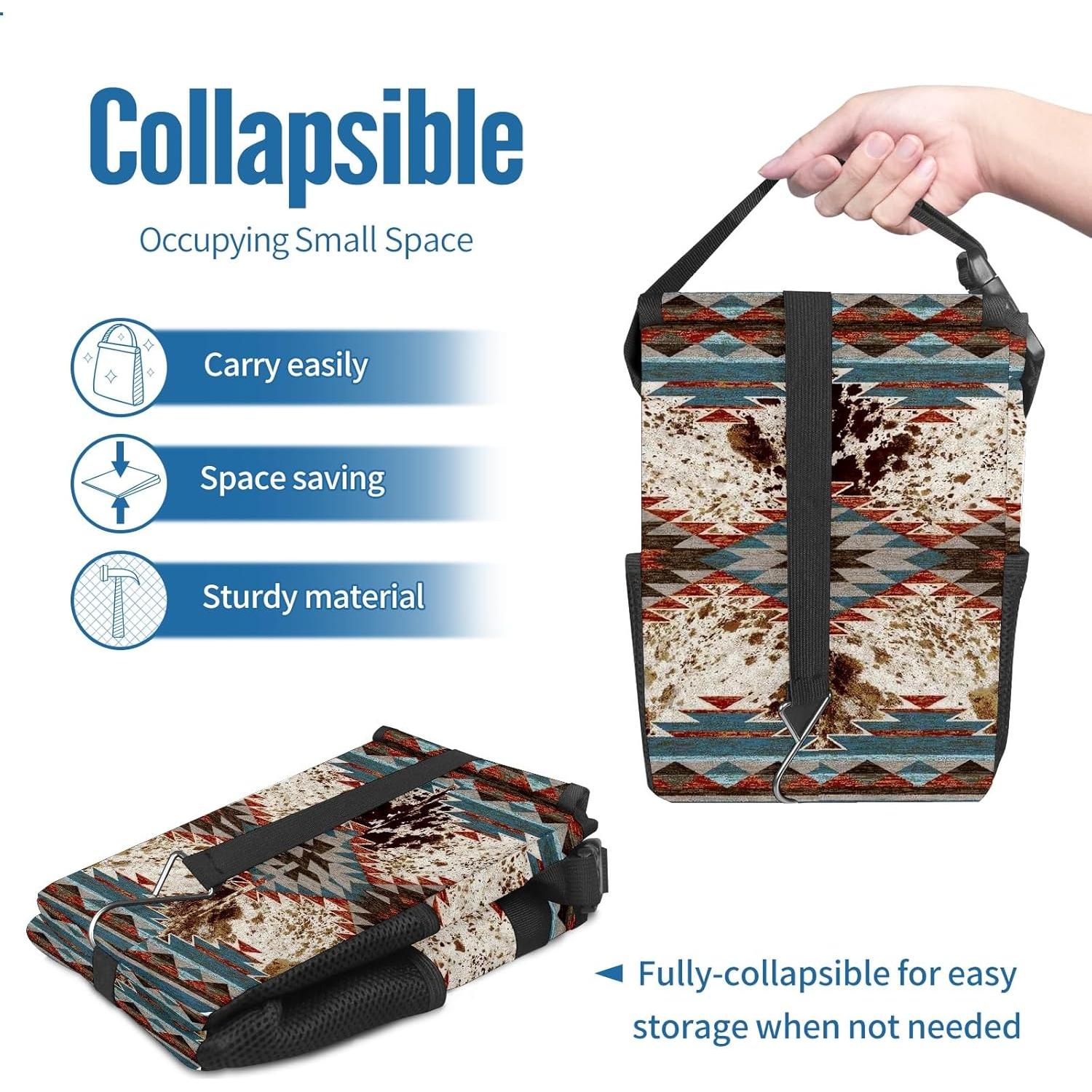 Basurero de Auto Plegable Longlugoo a Prueba de Fugas 24.13x17.02x16 cm