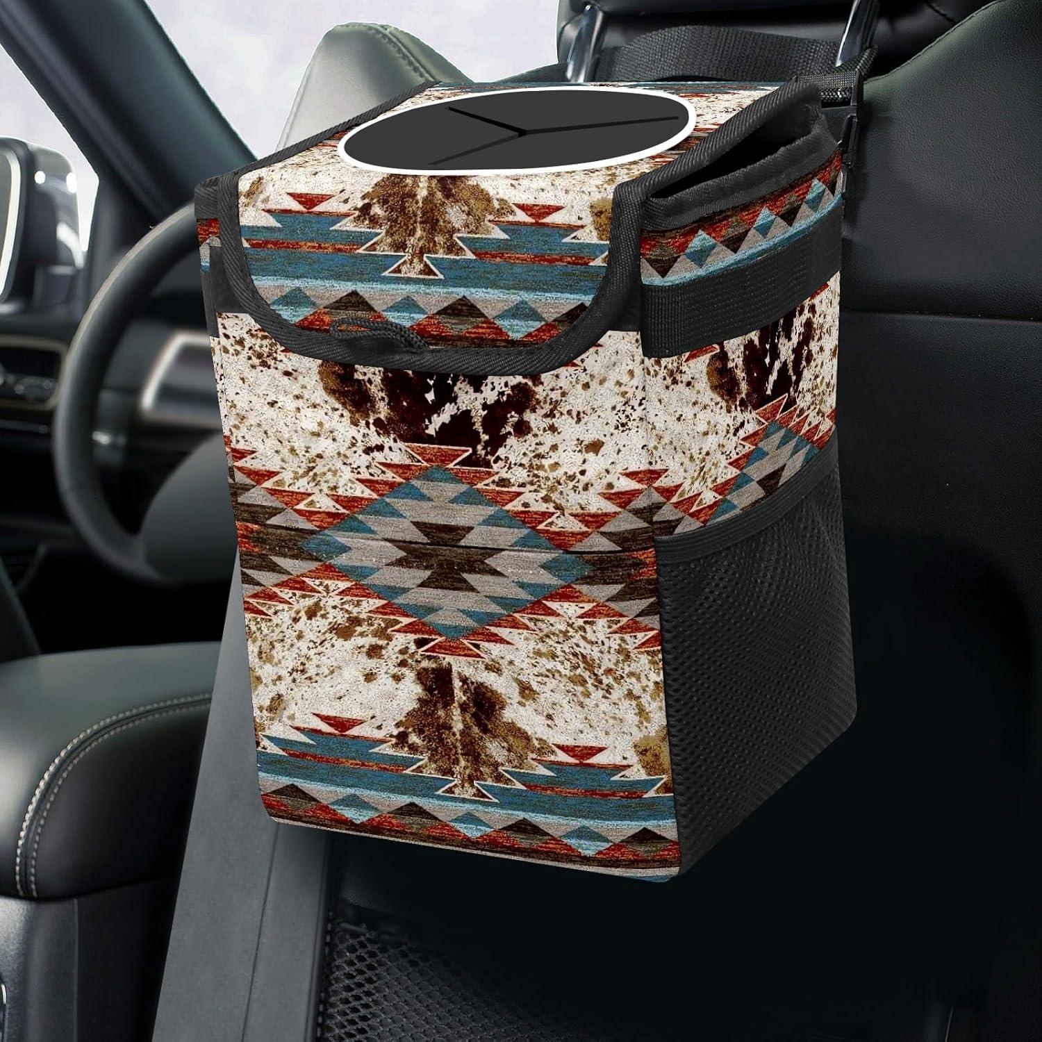 Basurero de Auto Plegable Longlugoo a Prueba de Fugas 24.13x17.02x16 cm