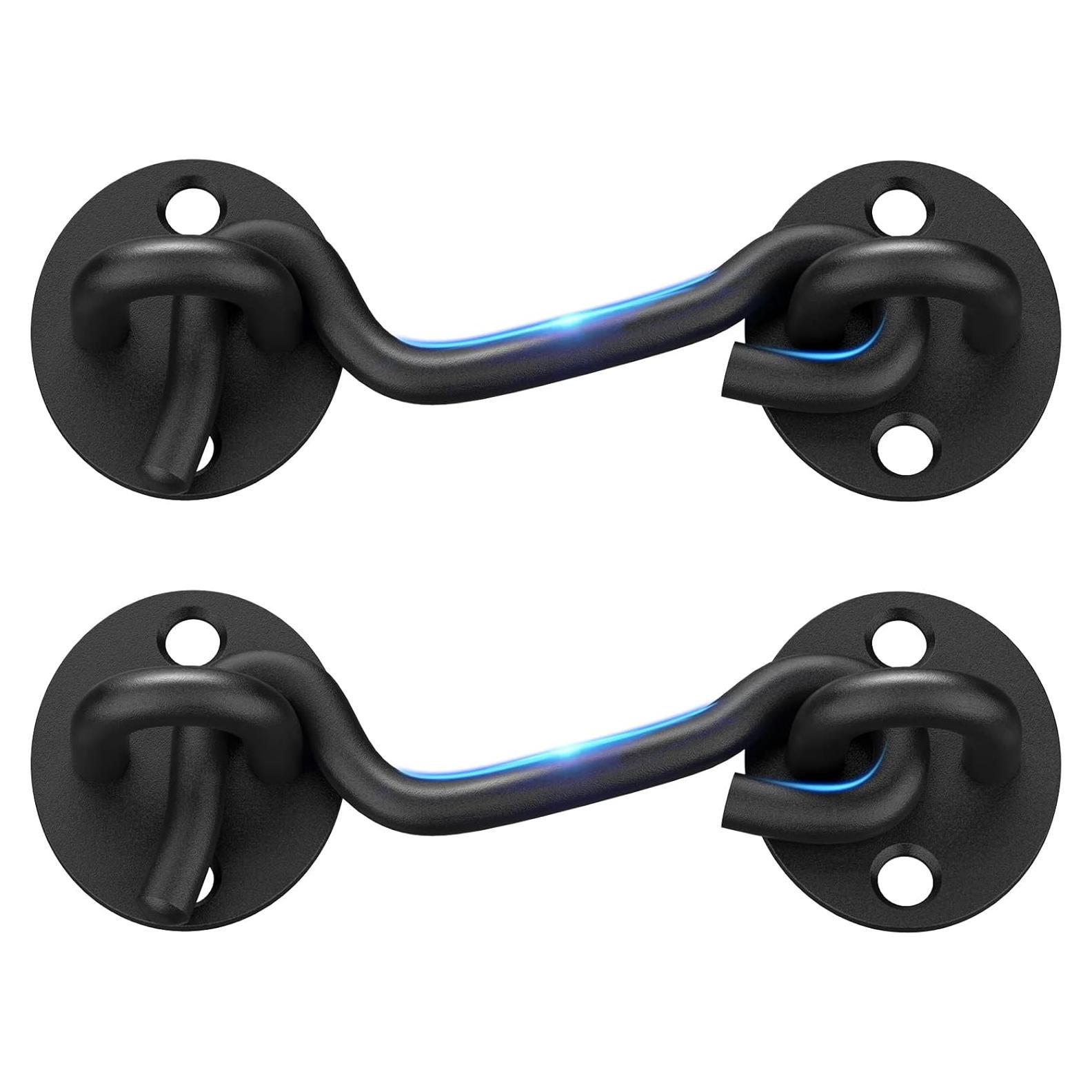 Cerradura de Puerta de Granero CRANACH 10 cm Acero Inoxidable 2 Pzs