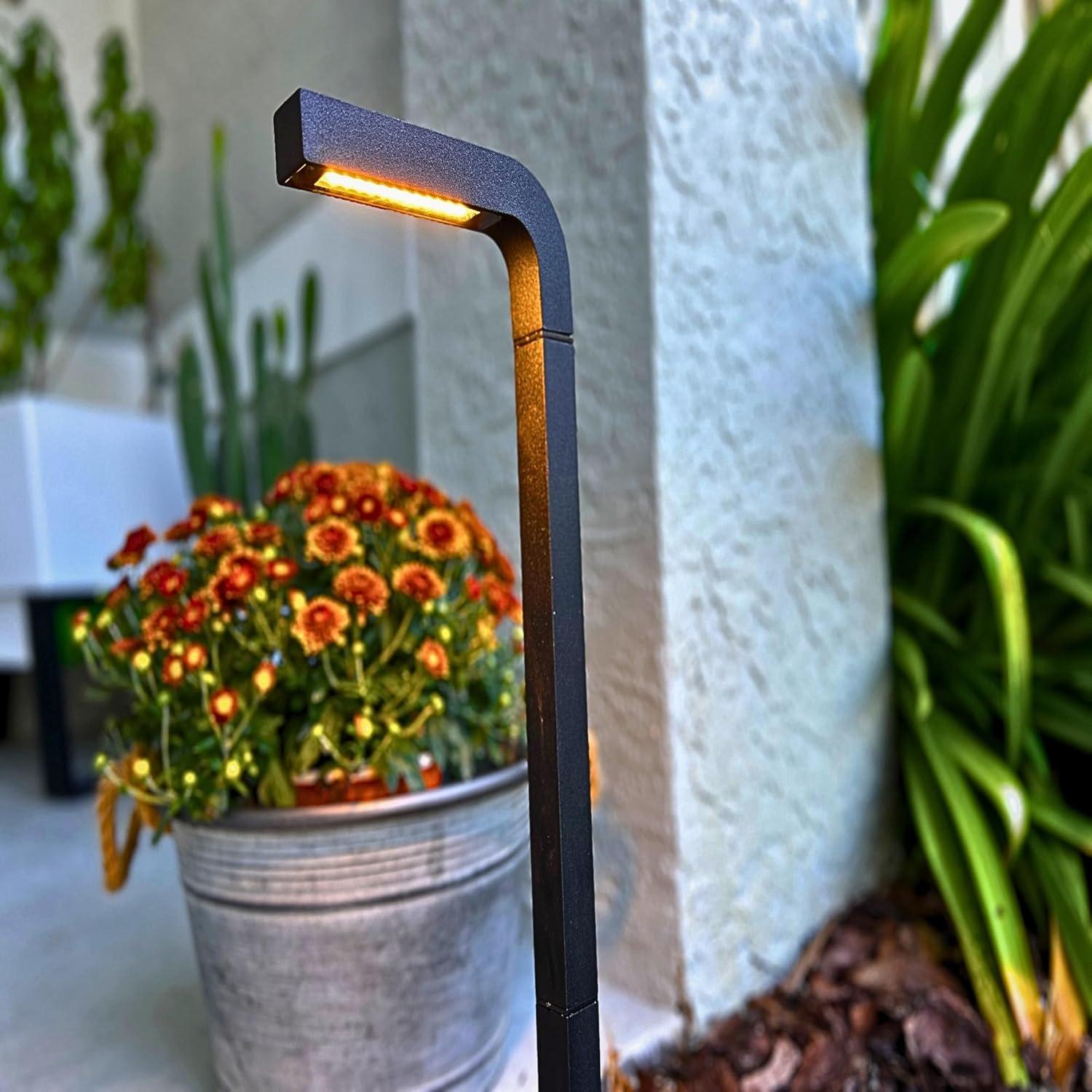 Luces LED de Jardín GKOLED 3W, Paquete de 6, Aluminio, IP65