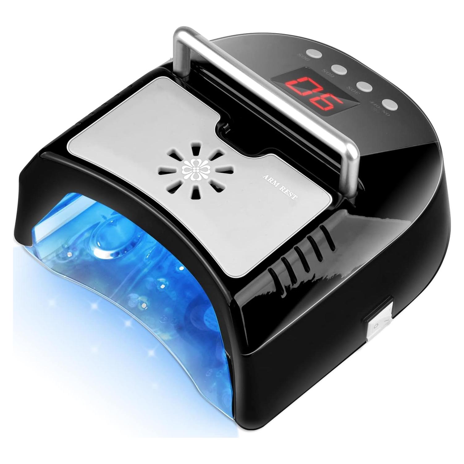 Lámpara de Uñas UV LED IMENE 72W Inalámbrica con Ventilador