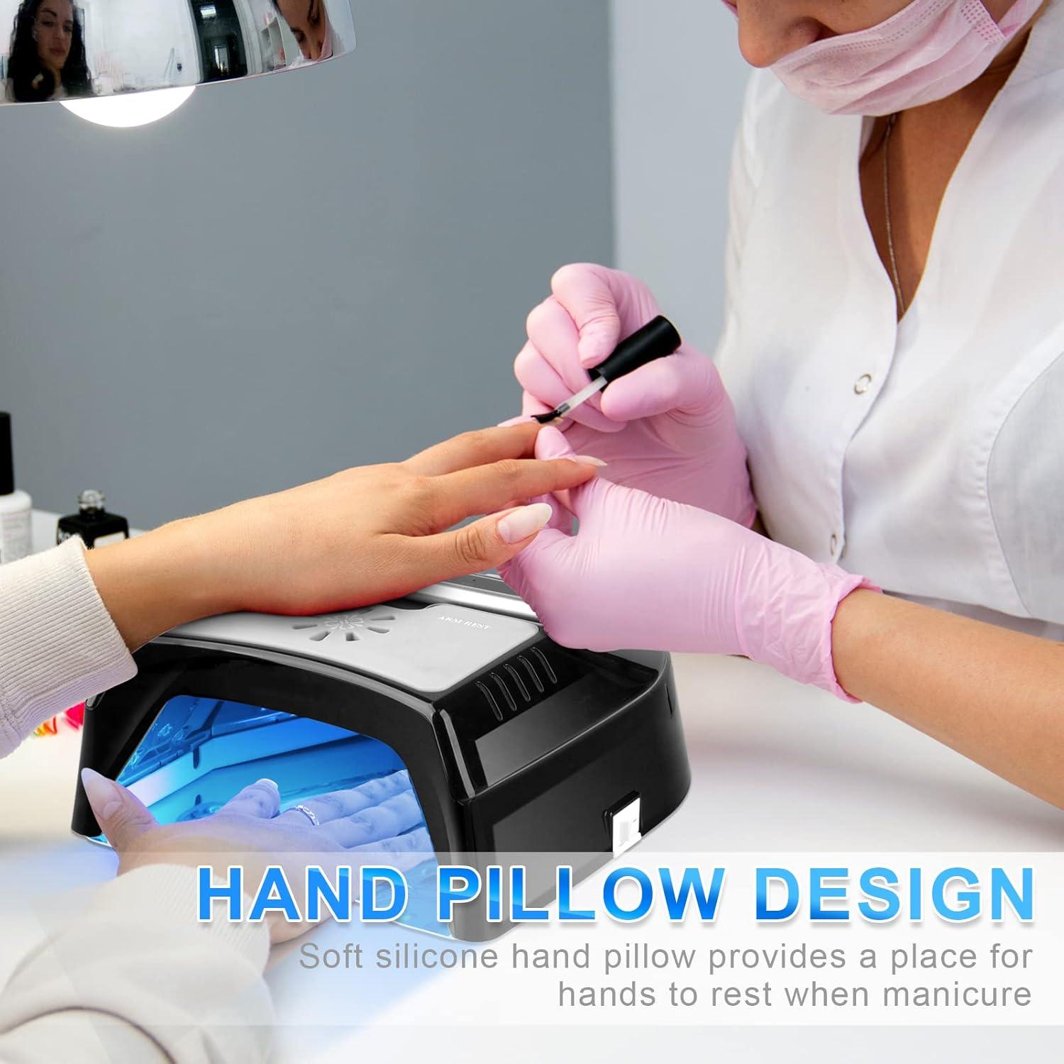 Lámpara de Uñas UV LED IMENE 72W Inalámbrica con Ventilador