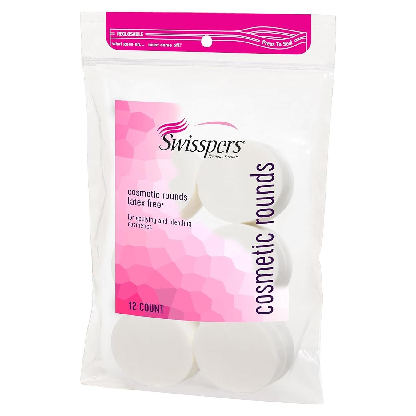 Discos Cosméticos Swisspers CTX Redondos Desechables 48 Pzs