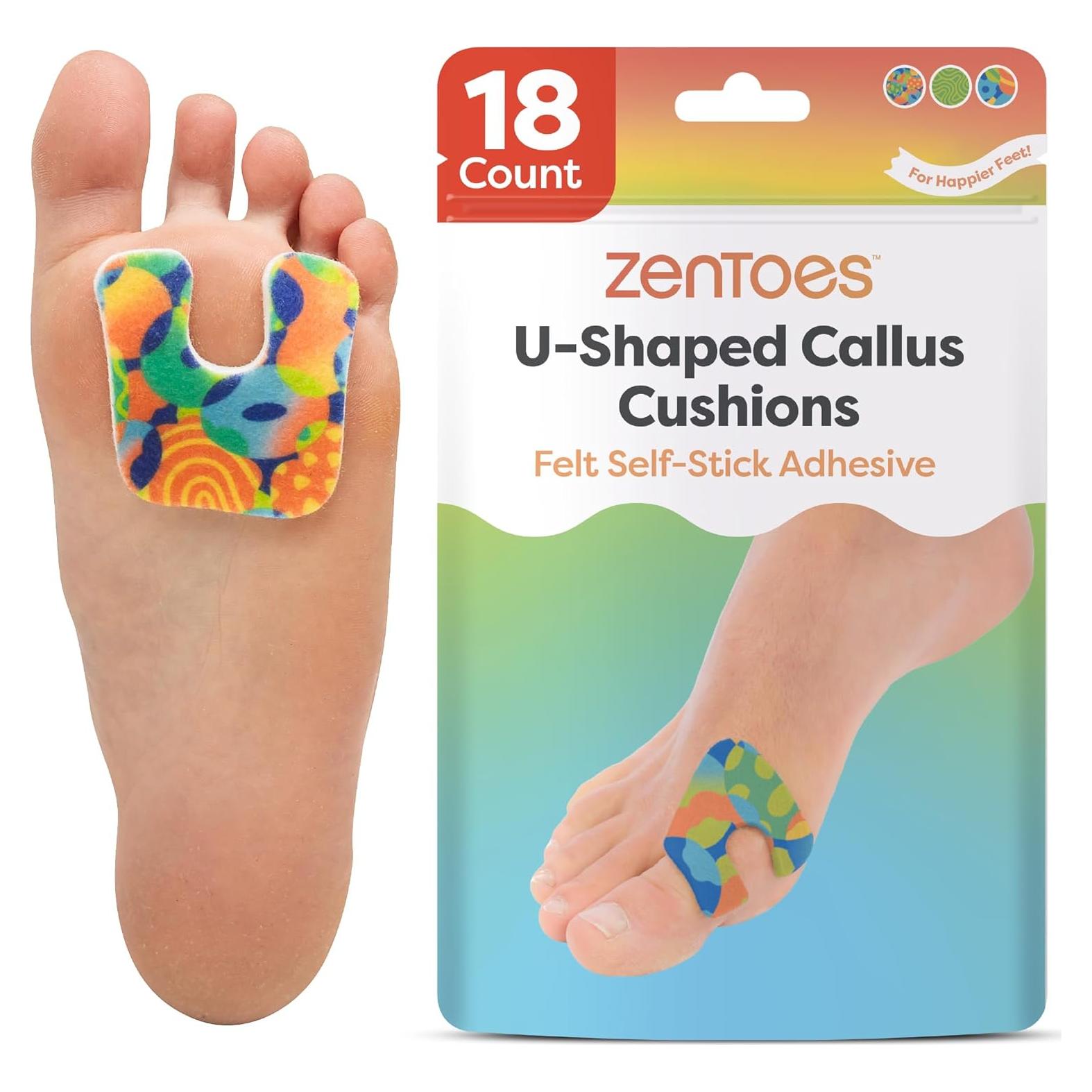 Almohadillas para Callos ZenToes 18 Unidades Mosaico en Movimiento