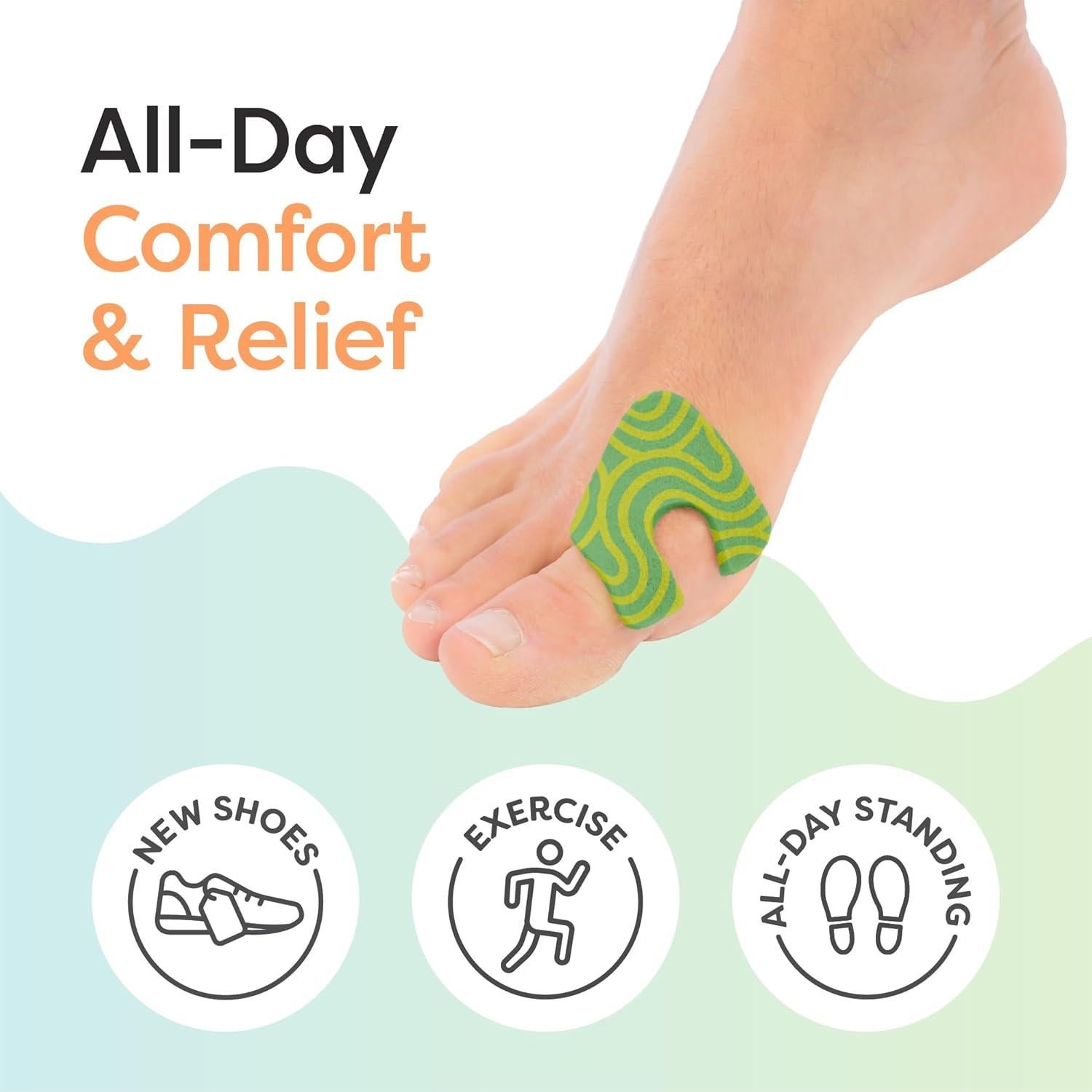 Almohadillas para Callos ZenToes 18 Unidades Mosaico en Movimiento