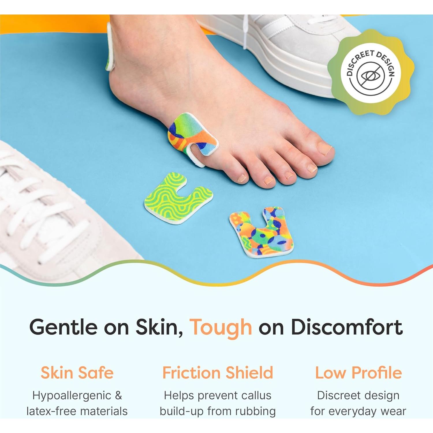 Almohadillas para Callos ZenToes 18 Unidades Mosaico en Movimiento