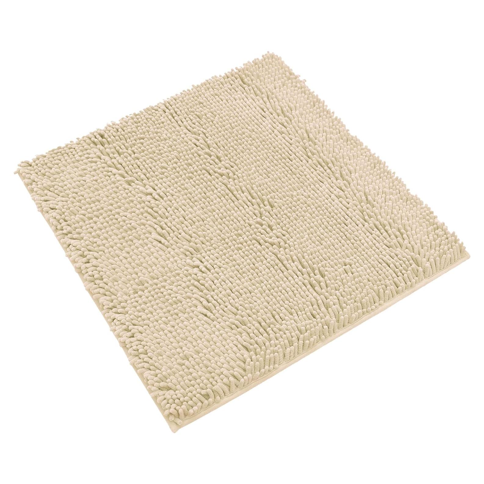 Alfombra de Baño Antideslizante KAMA BRIDAL Beige 30x30 cm