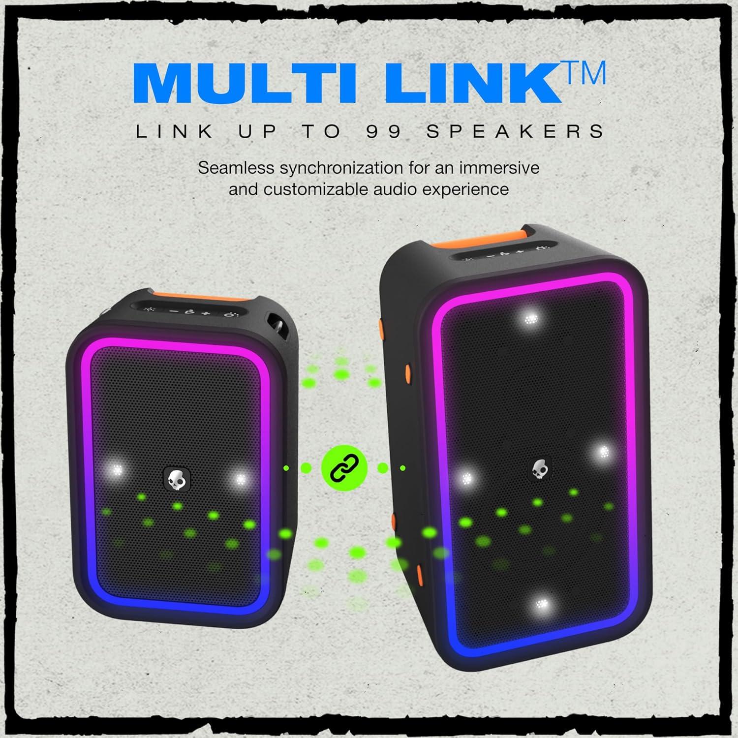 Altavoz Bluetooth Skullcandy Stomp - Impermeable IPX7 12h